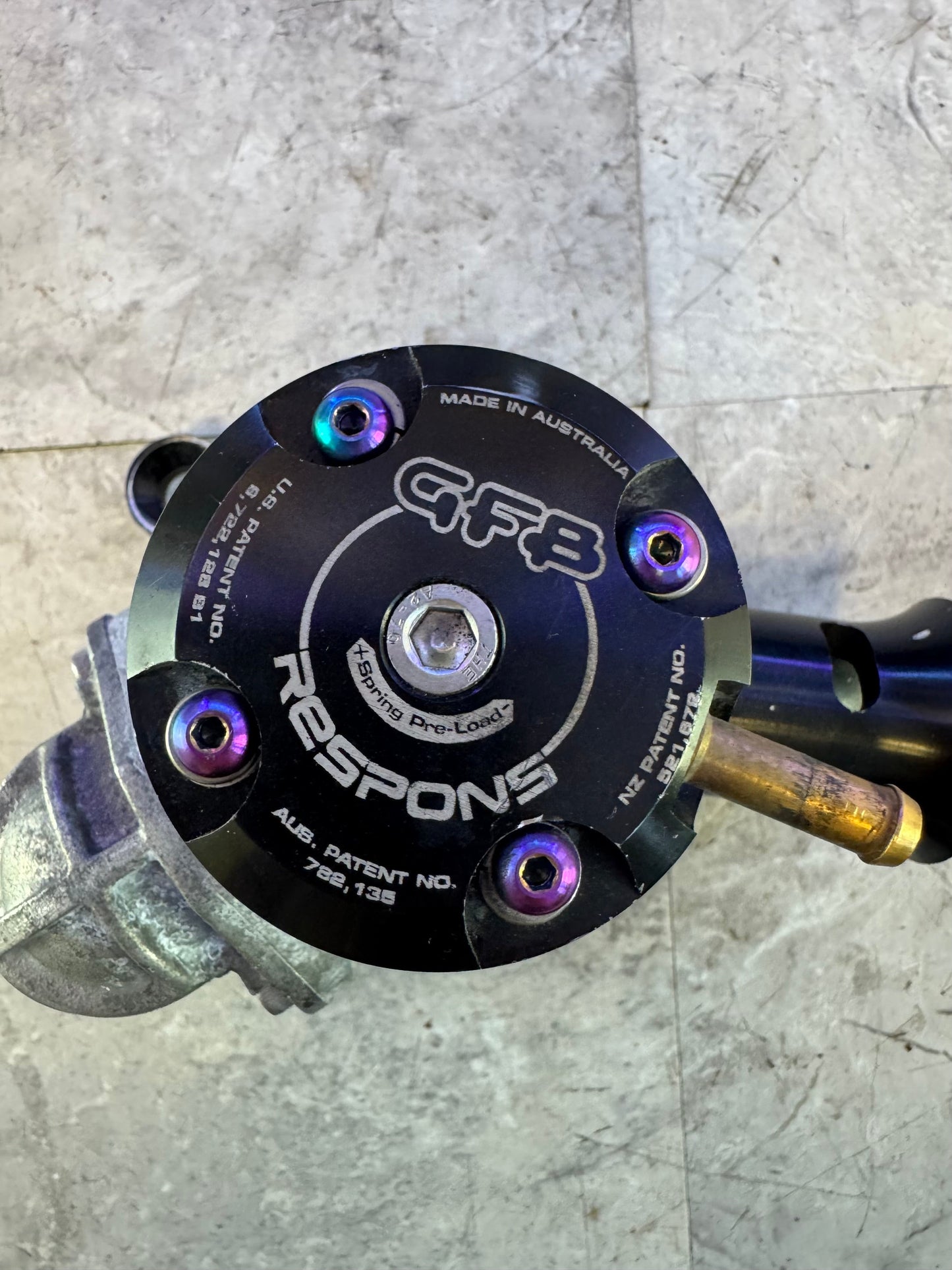 Go Fast Bits GFB Respons Blow Off Valve For Subaru 02-07 WRX/STi T9003