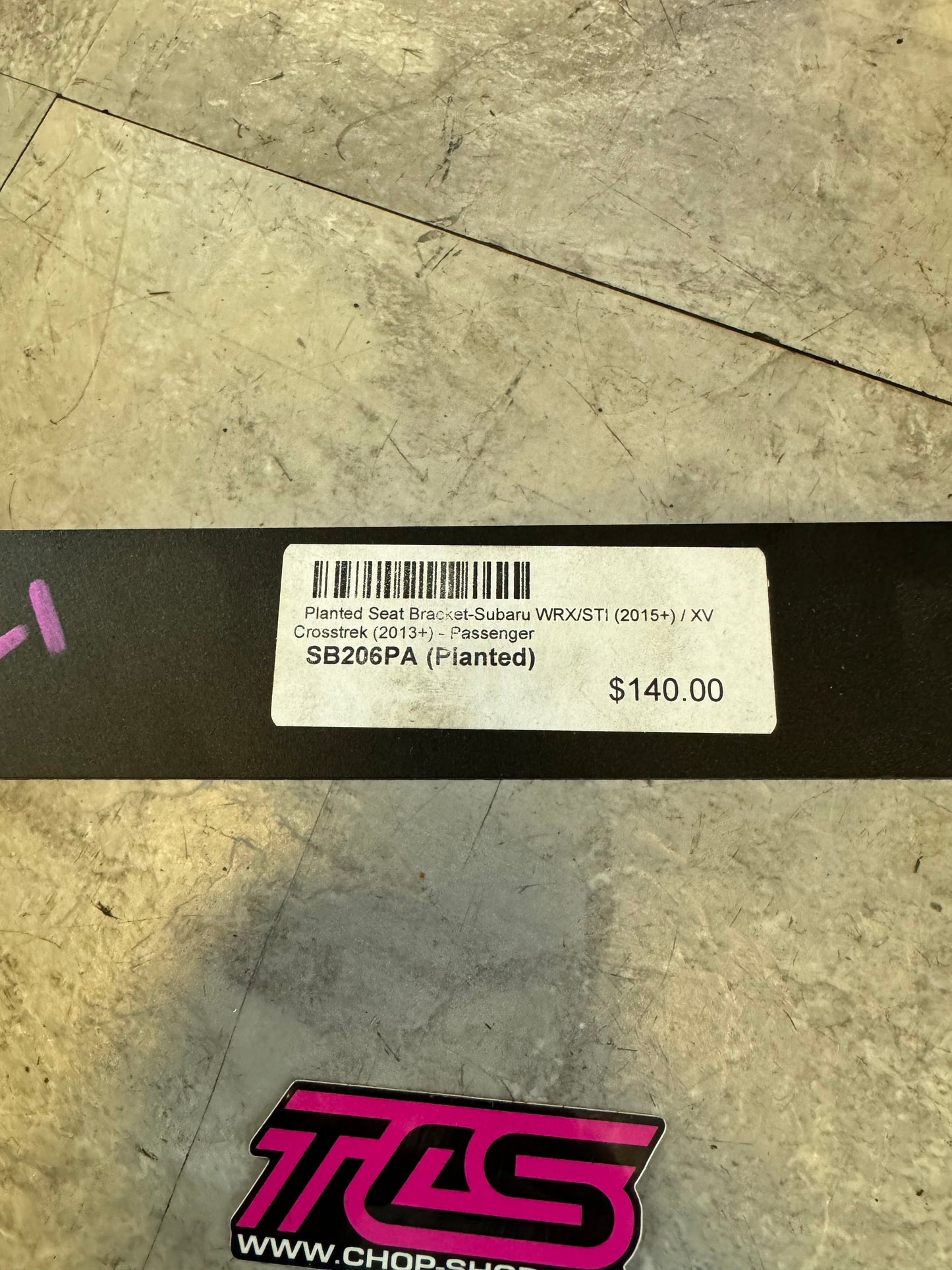 Planted Seat Bracket For Subaru 15-21 WRX/STi Driver And Passenger Side Pair