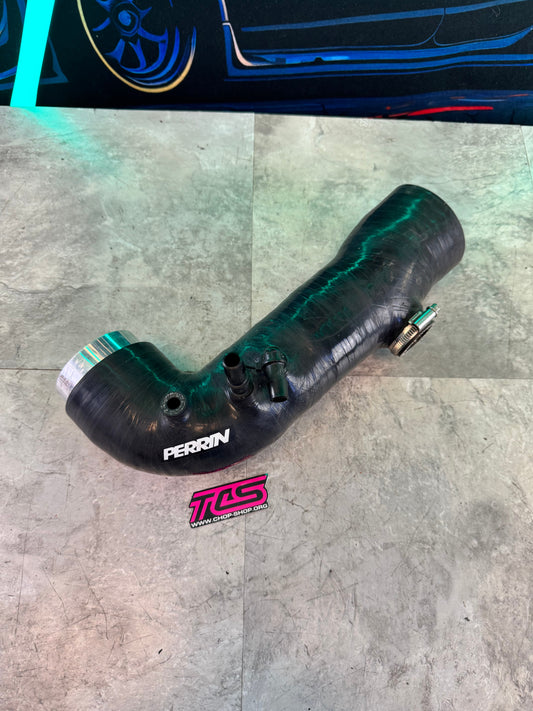 Perrin 3 Inch Turbo Inlet For Subaru 02-07 WRX/04-21 STi/04-13 FXT Black