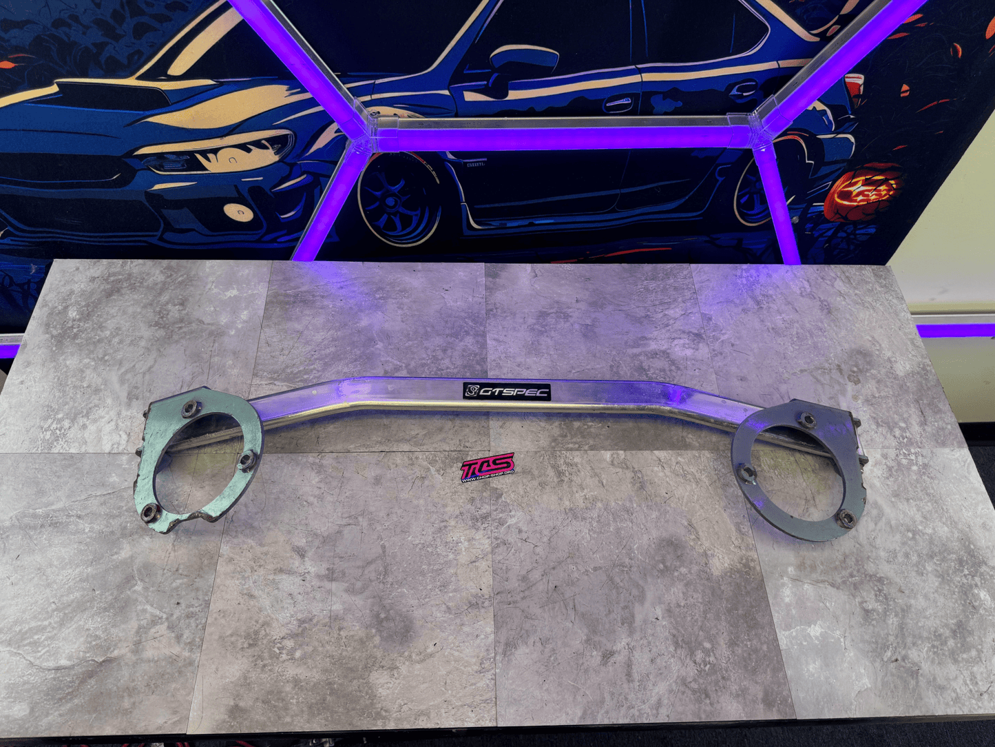 GTSpec Front Strut Brace For 08-14 Subaru WRX/STi