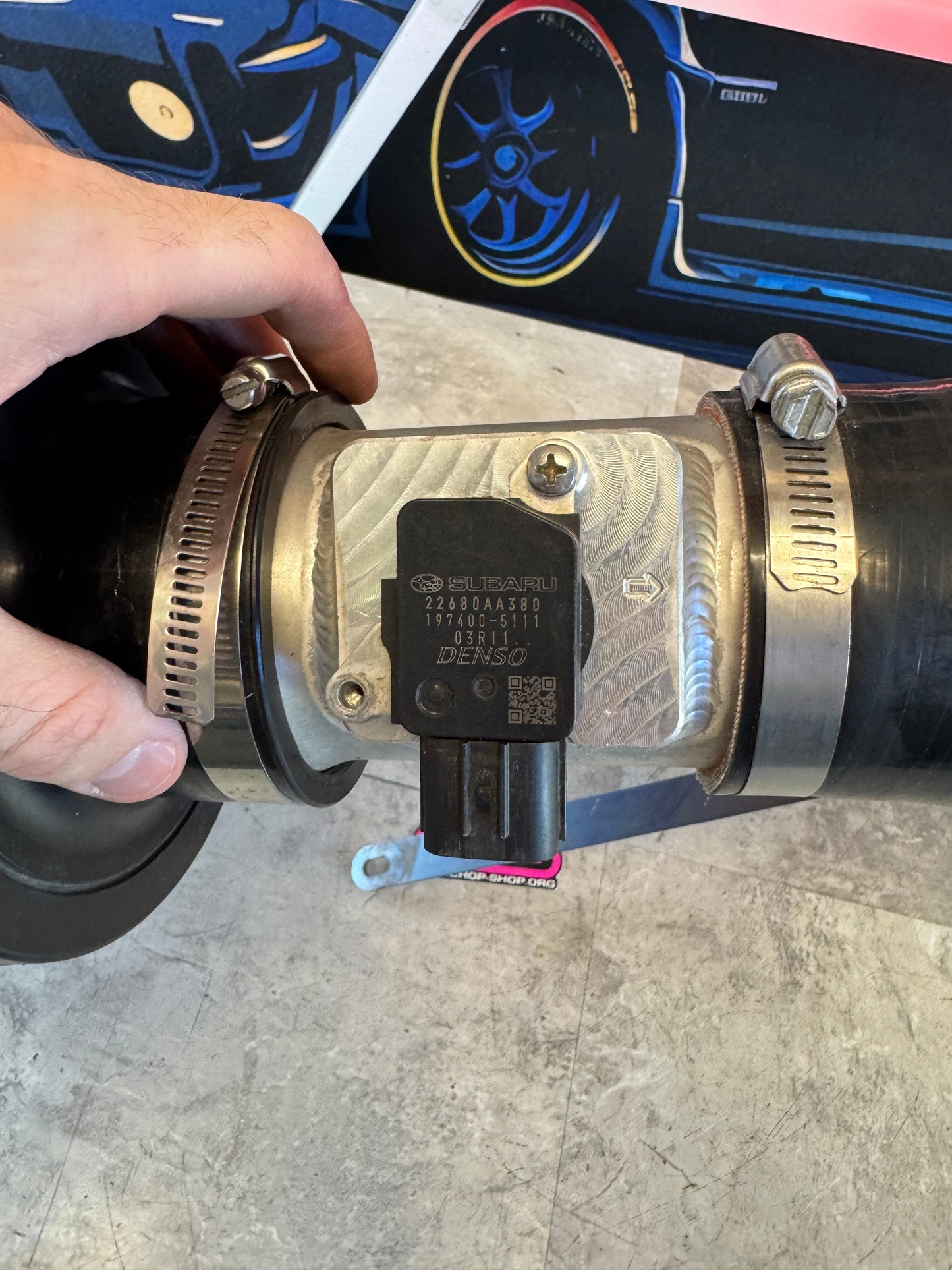 ETS Titanium Cold Air Intake Kit For Subaru 15-21 WRX/STi With MAF