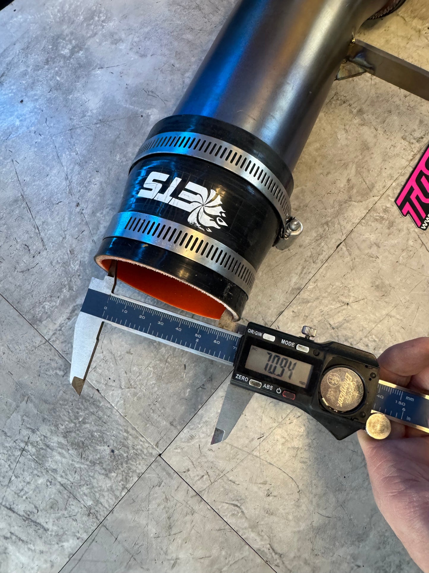 ETS Titanium Cold Air Intake Kit For Subaru 15-21 WRX/STi With MAF