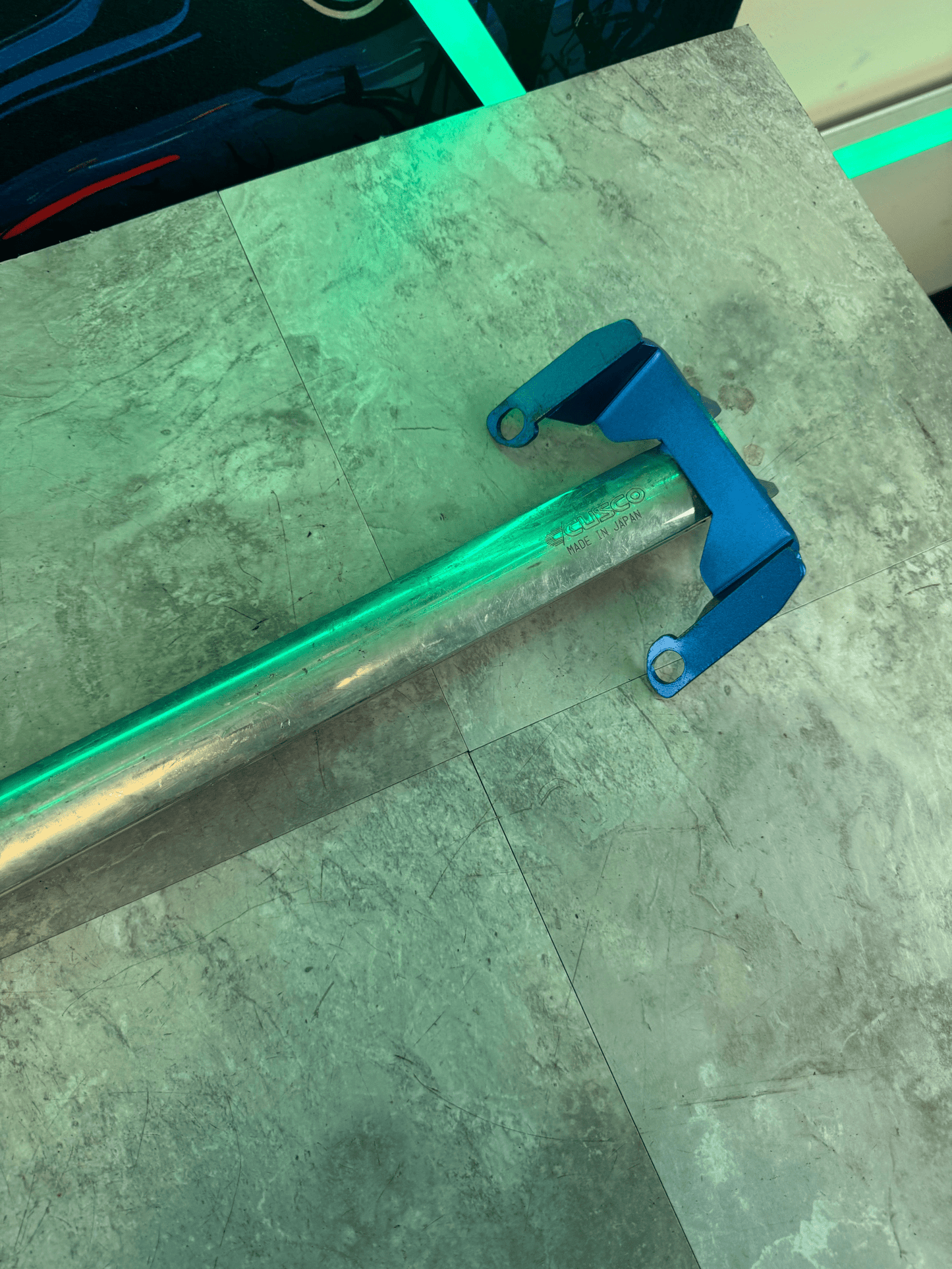 Cusco Type OS Rear Strut Bar For Subaru 2015-2021 WRX/STi