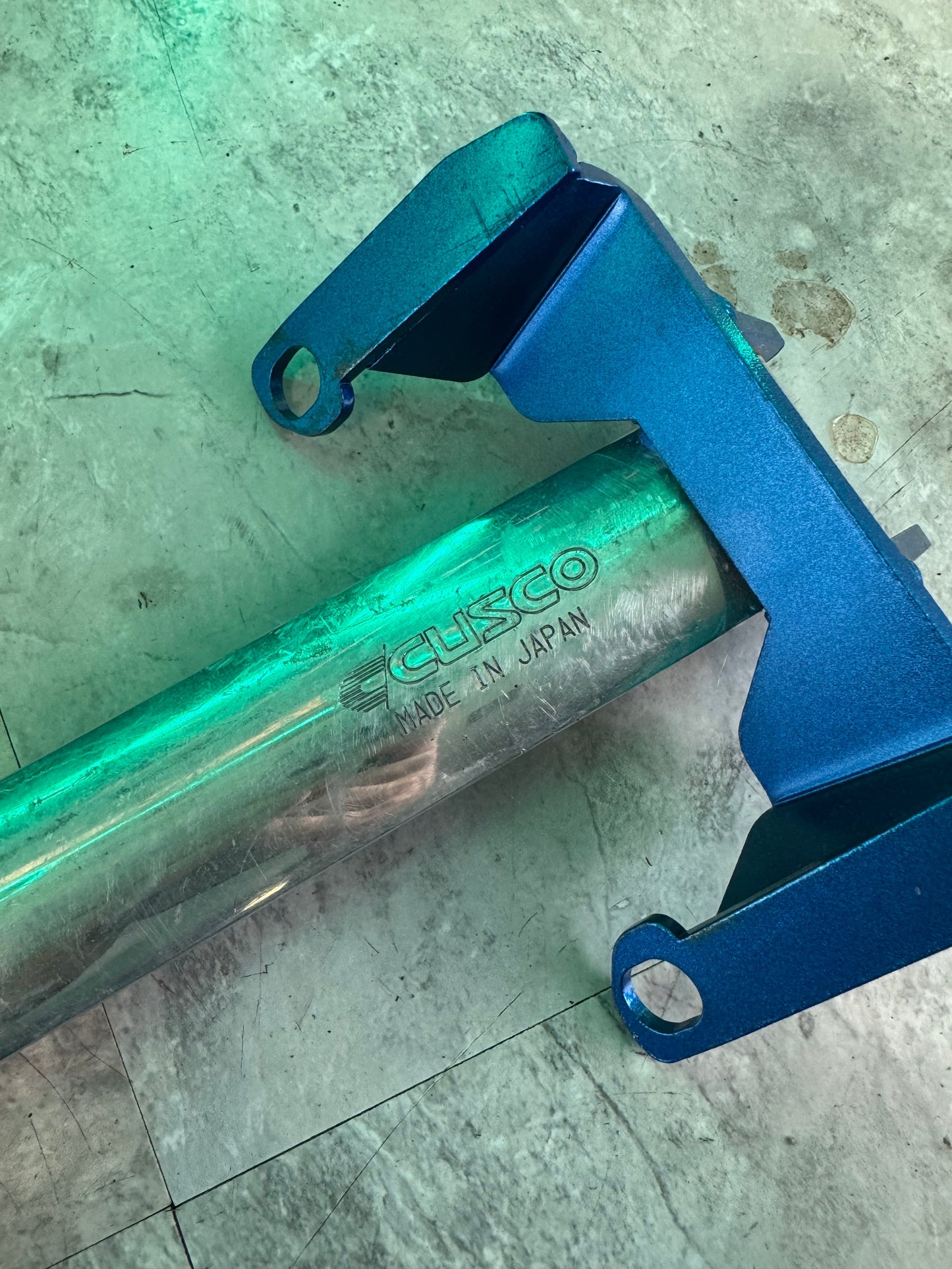 Cusco Type OS Rear Strut Bar For Subaru 2015-2021 WRX/STi