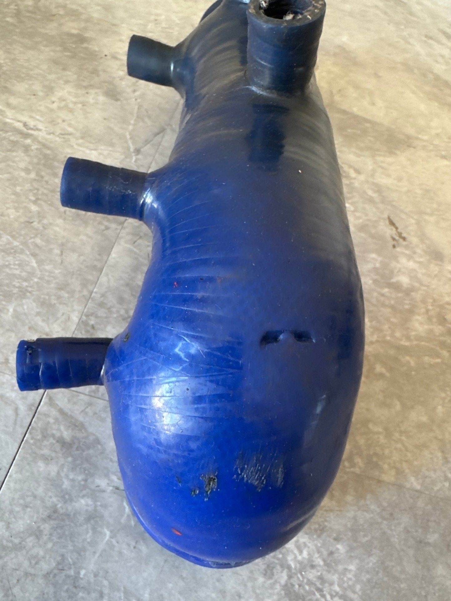 Silicone Turbo Inlet For Subaru 02-07 WRX / 04-07 STi In Blue