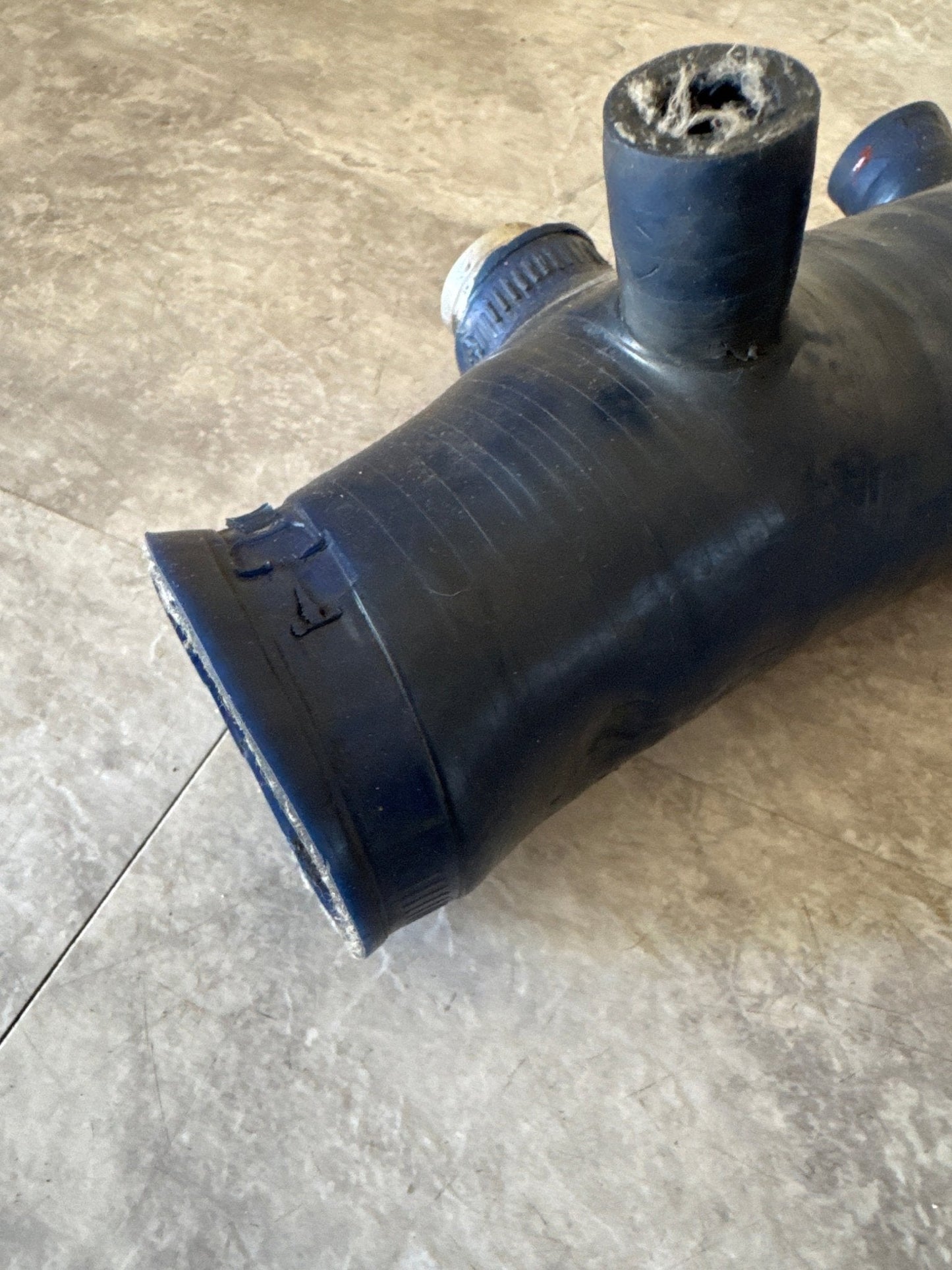 Silicone Turbo Inlet For Subaru 02-07 WRX / 04-07 STi In Blue