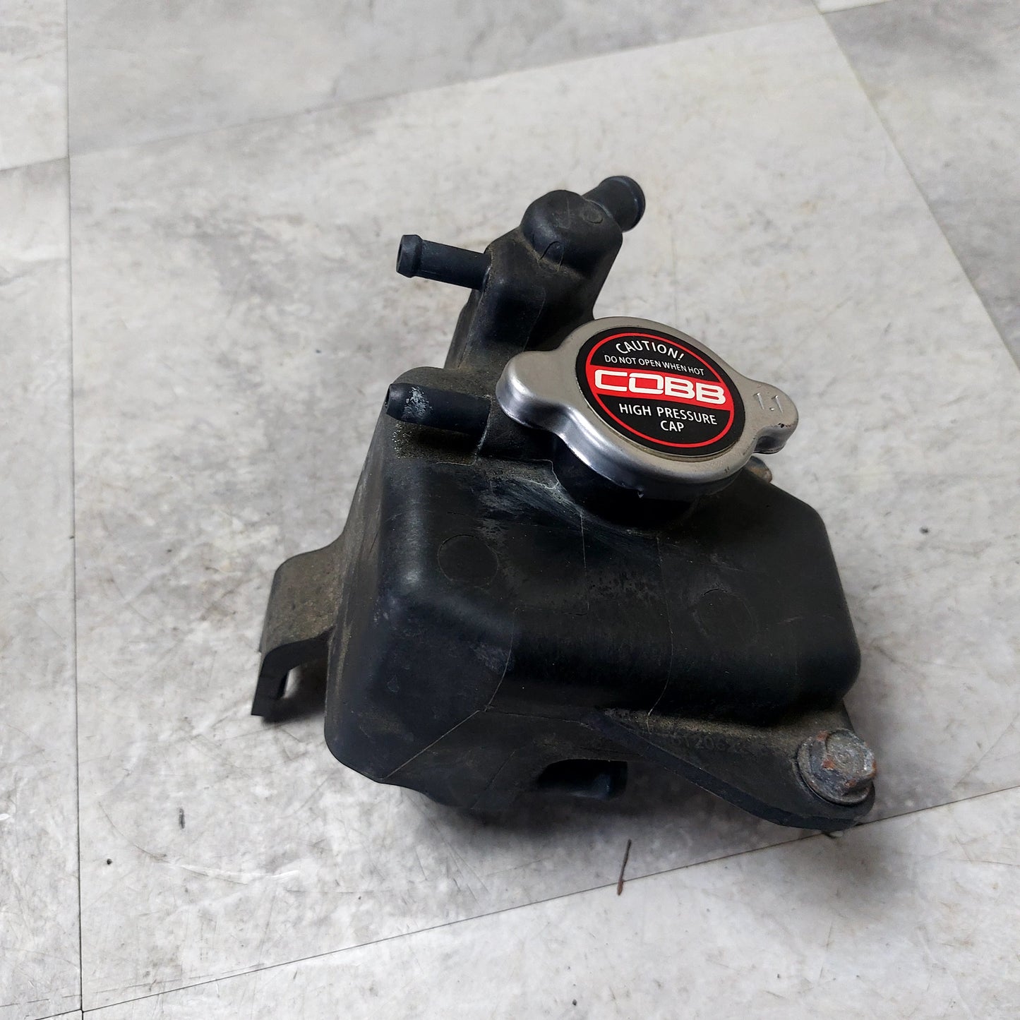 OEM Subaru WRX STI Coolant Reservoir Expansion Tank 2015-2019 w/ Cobb High Pressure Cap