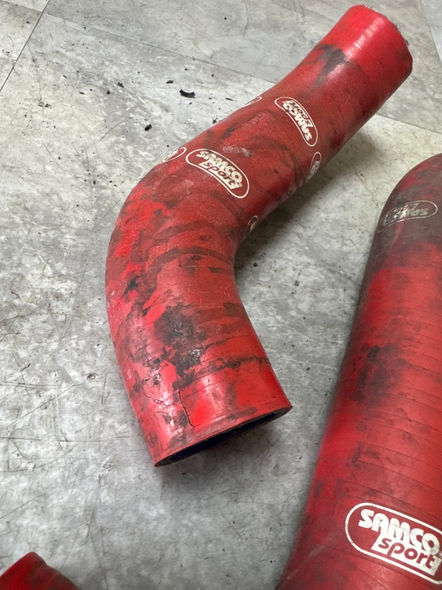 Samco Radiator Hose Kit Red - 2002-2007 Subaru WRX / STI