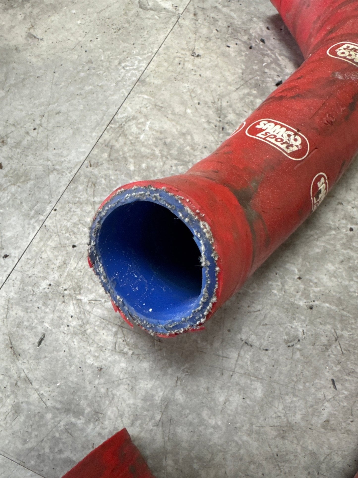 Samco Radiator Hose Kit Red - 2002-2007 Subaru WRX / STI