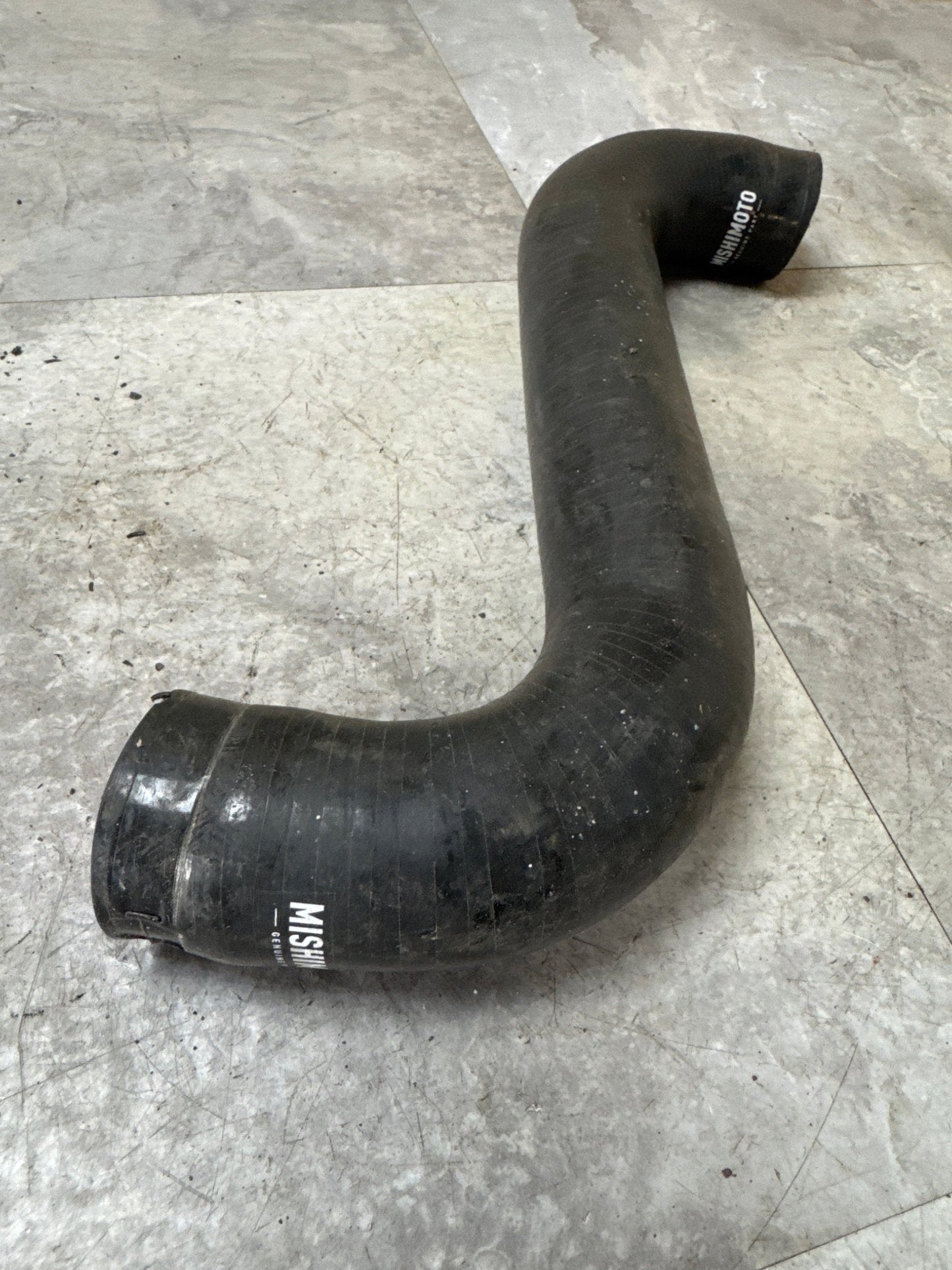 Mishimoto Lower Radiator Hose Black - 2002-2007 Subaru WRX / STI