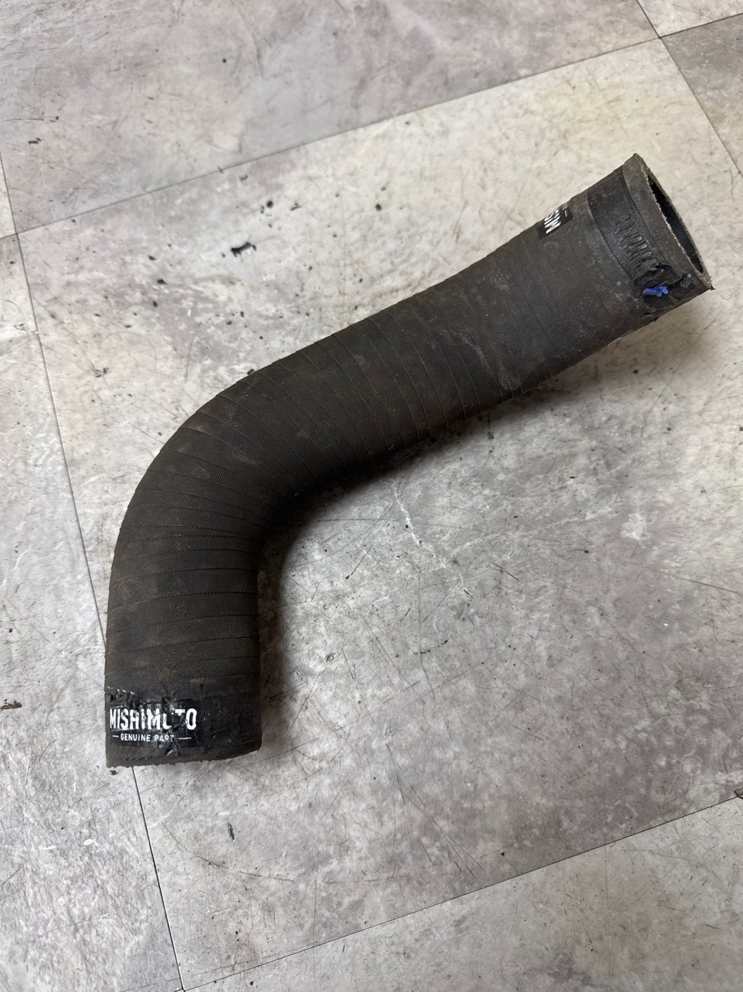 Mishimoto Upper Radiator Hose Black - 2002-2007 Subaru WRX / STI