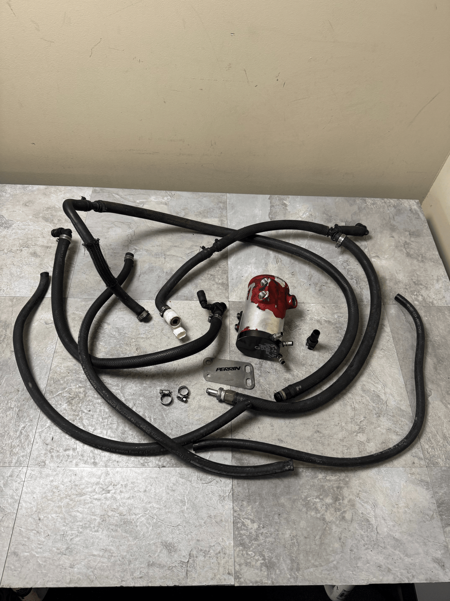 Perrin AOS Kit With Hoses For Subaru 15-21 WRX STi