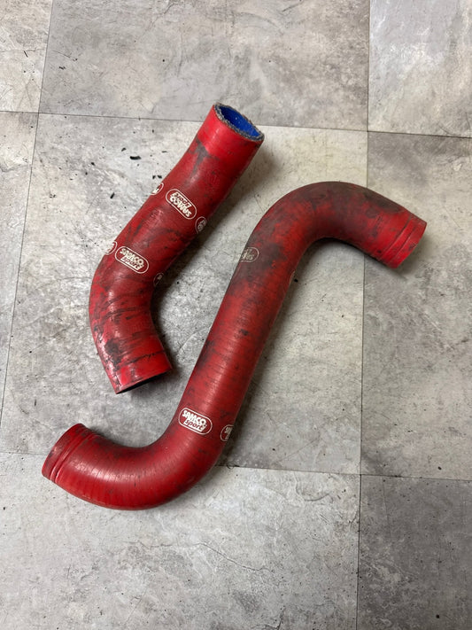 2002-2007 Subaru WRX STi Samco Radiator Hose Kit Red - /