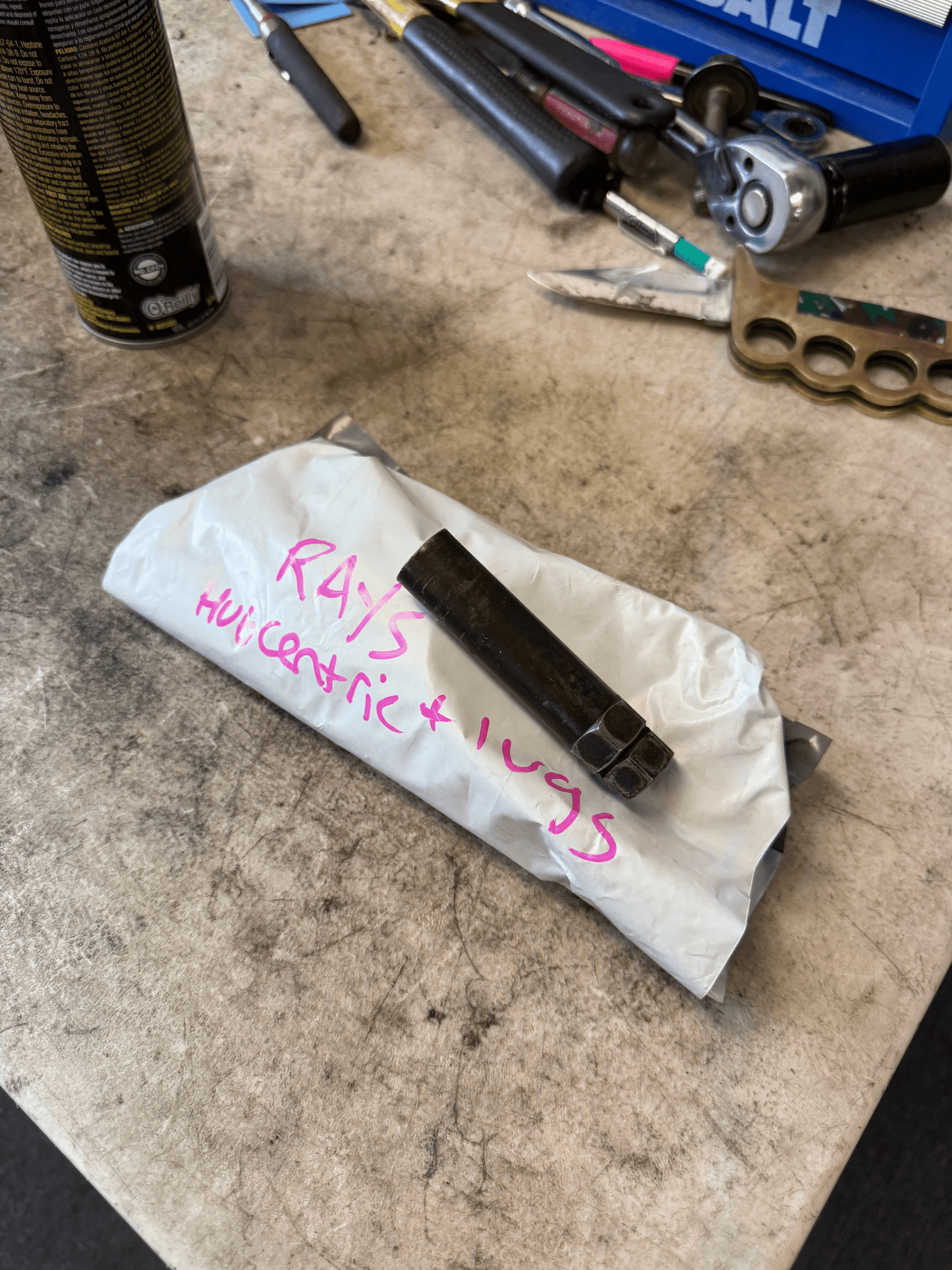 RAYS gramlights gram lights forged wheels & tires Subaru STi 5x114 18x9.5 +22 w/ 265/35zr18 tires