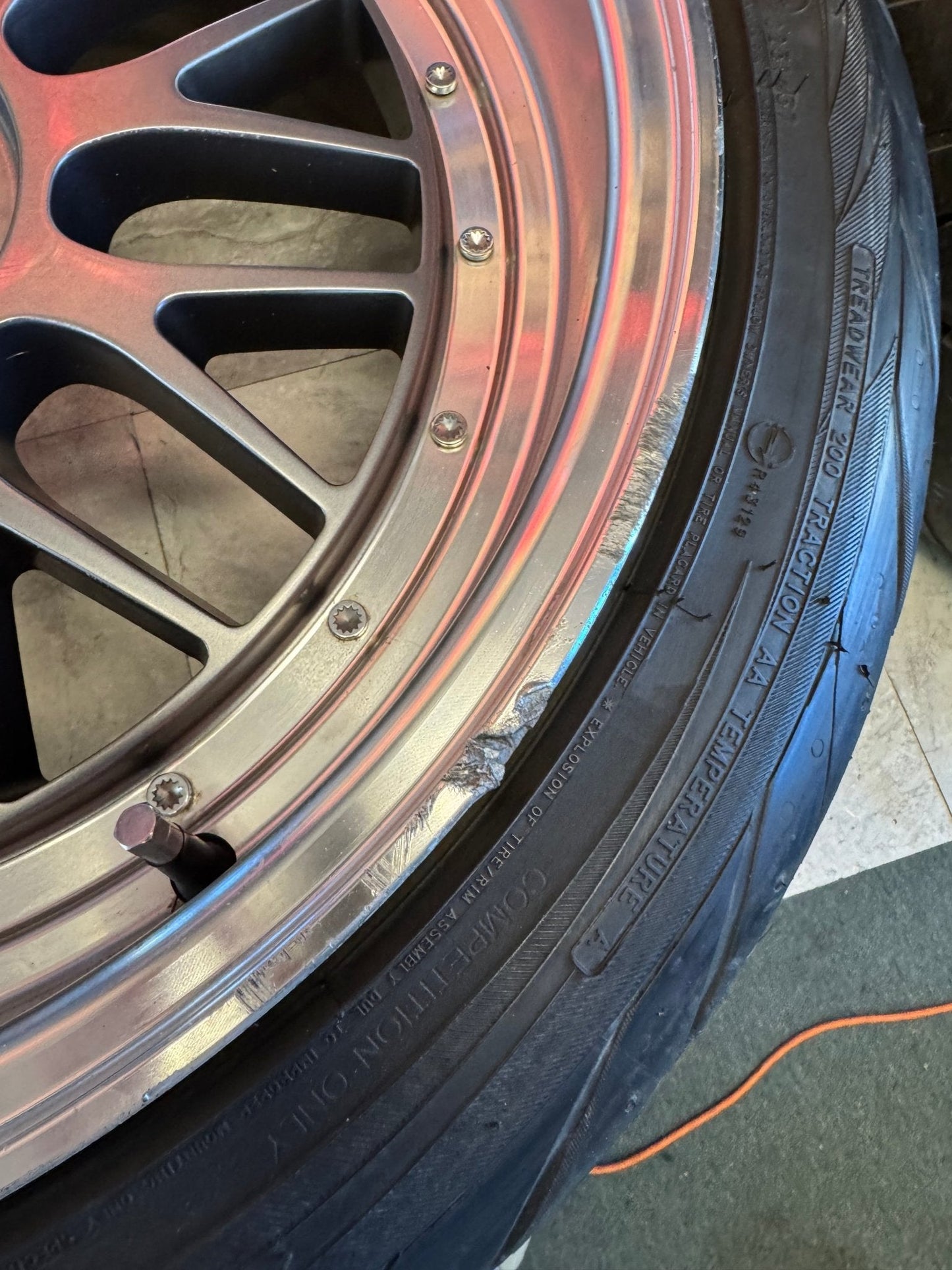 STR Racing Wheels BBS Style STR Racing 601 With Federal 595RS-RR Racing Tires 5x100 18x8.5 +30