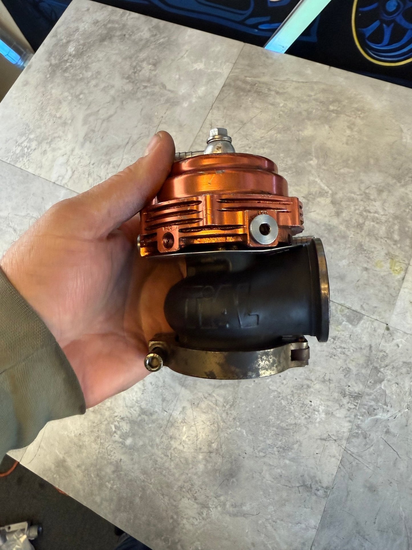 TIAL sport 44 MM EWG external wastegate MVR v band w/ fire ring waste gate