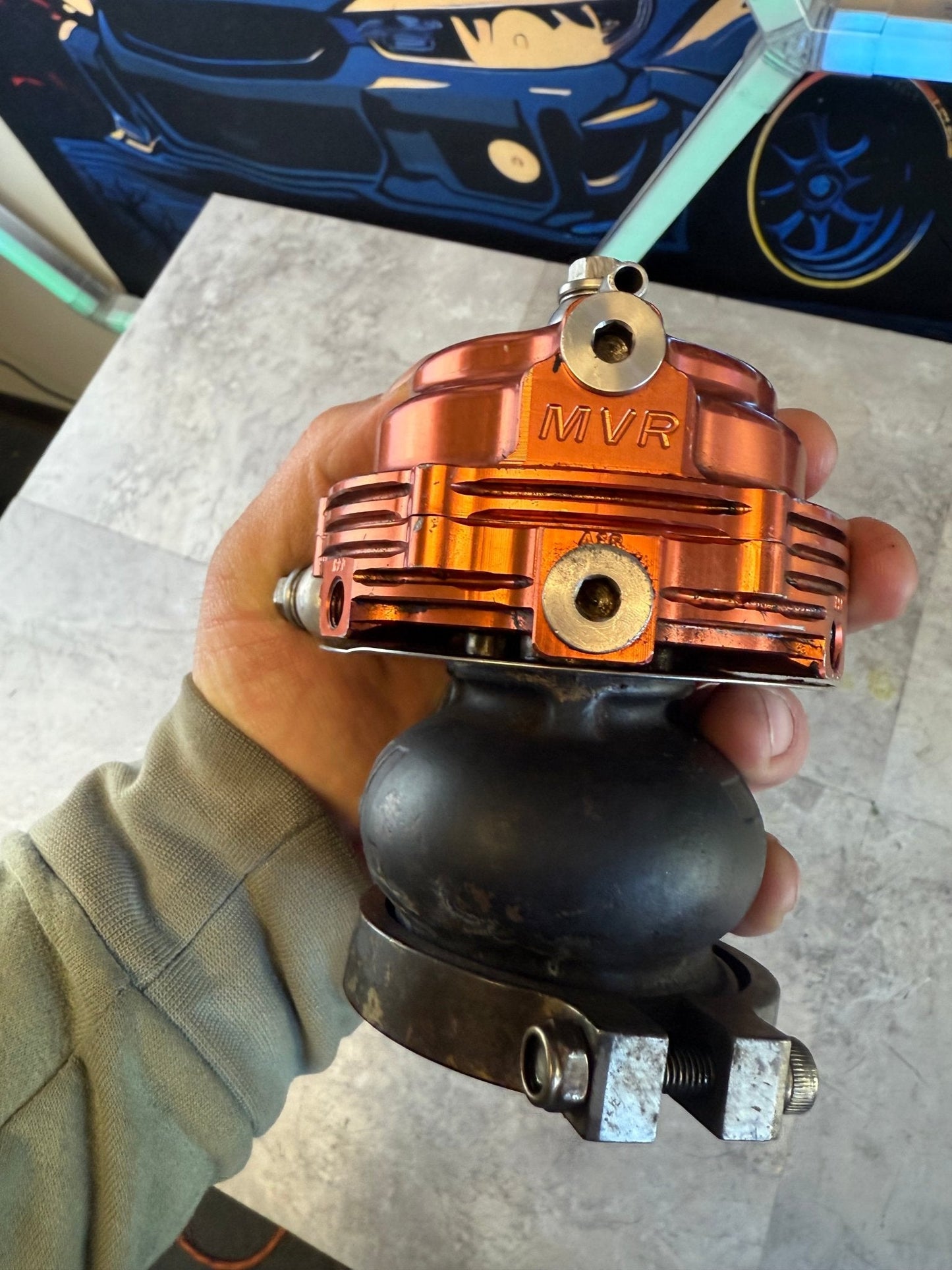 TIAL sport 44 MM EWG external wastegate MVR v band w/ fire ring waste gate