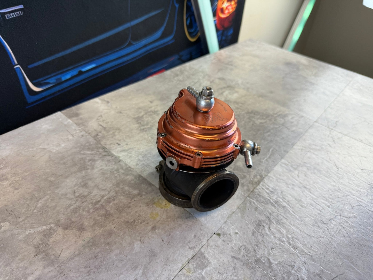 TIAL sport 44 MM EWG external wastegate MVR v band w/ fire ring waste gate