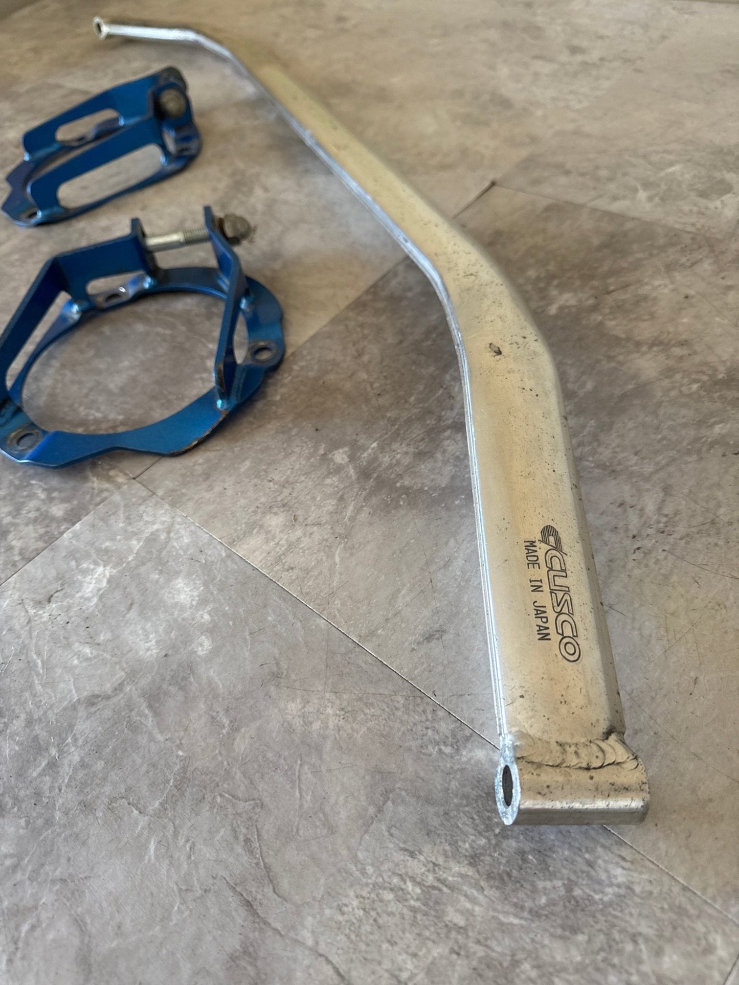 Cusco Front Strut Tower Bar Type OS 2008-2014 WRX / 2008-2014 STI / 2008-2013 Forester