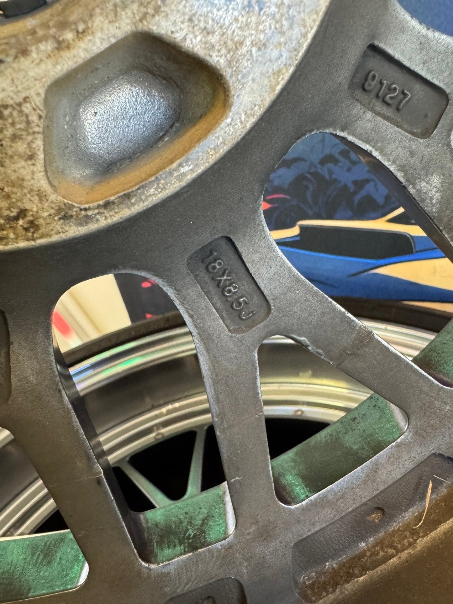 STR Racing Wheels BBS Style STR Racing 601 With Federal 595RS-RR Racing Tires 5x100 18x8.5 +30