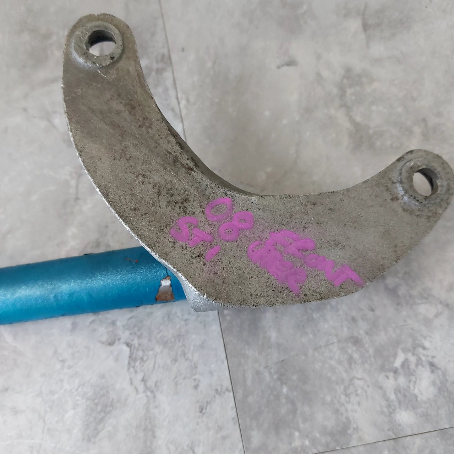 PERRIN Front Strut Tower Brace Bar Subaru 08-21 STi 08-14 WRX Blue