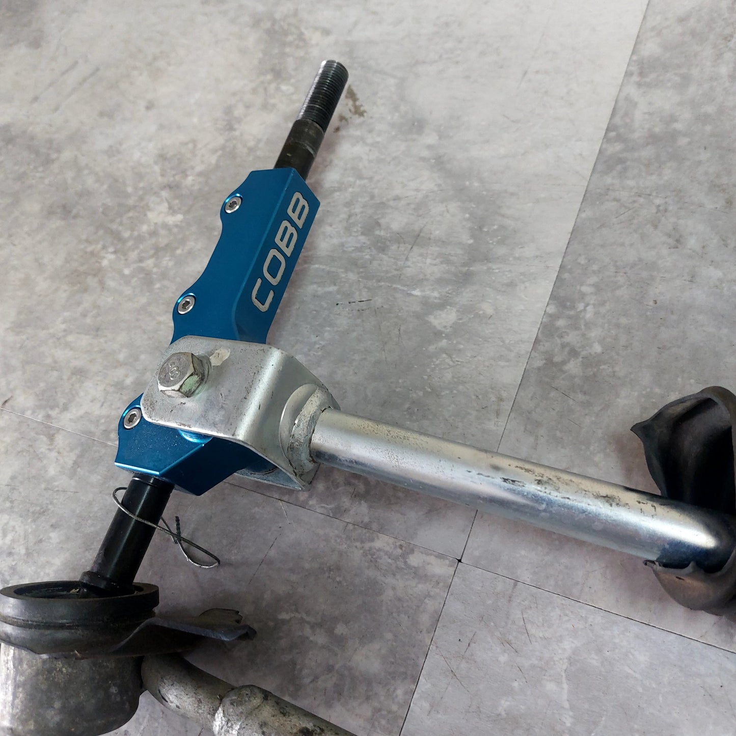 COBB 5-Speed Double Adjustable Short Throw Shifter w Linkage & Kartboy Bushing 5MT 2002-2007 Subaru Impreza WRX