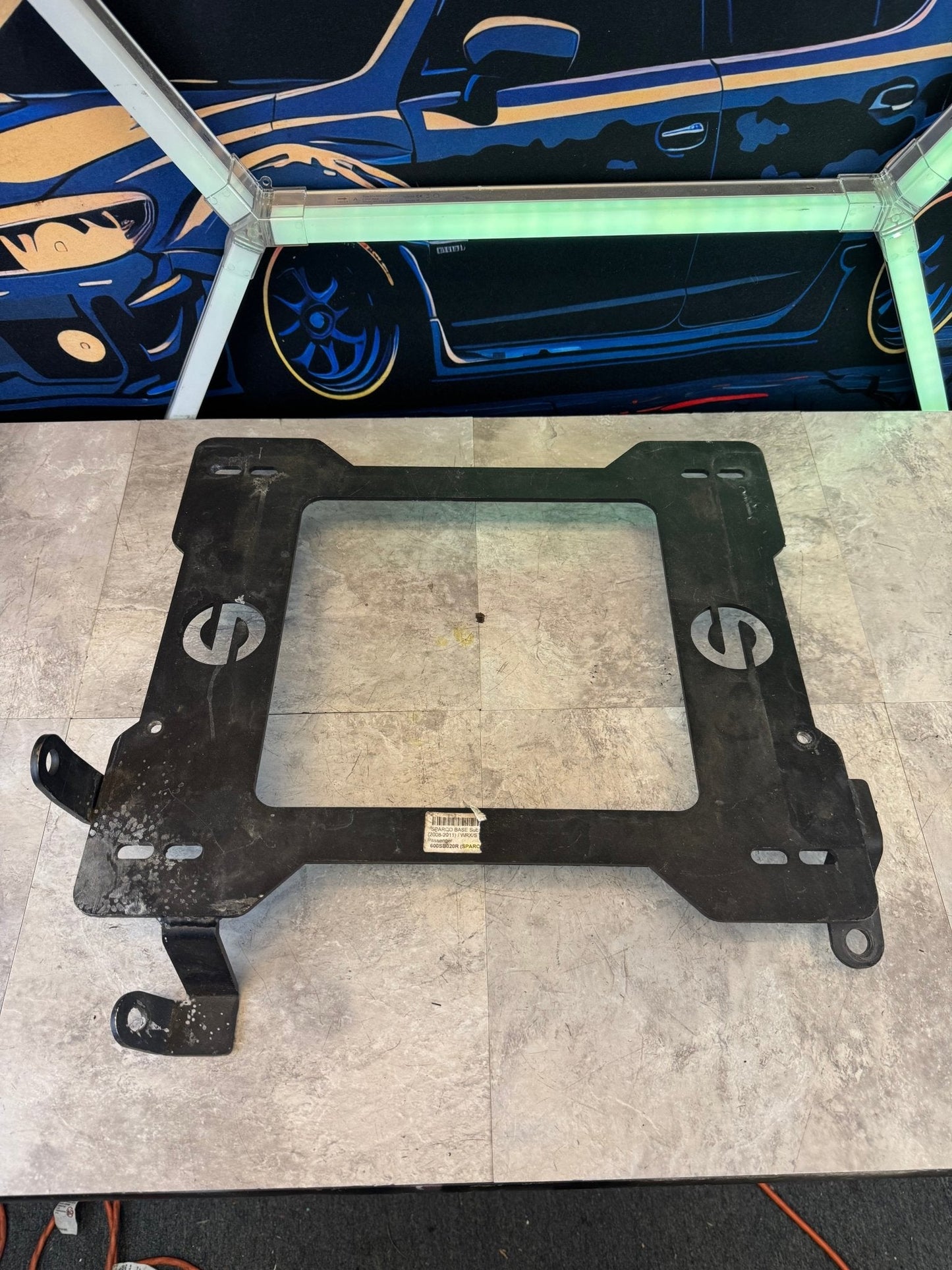 Sparco Seat Bracket Set Pair Driver Side Rail Pair