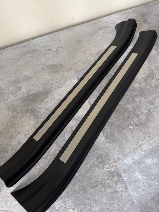 2015-2021 Subaru WRX STi Front OEM Door Sill Trim Set