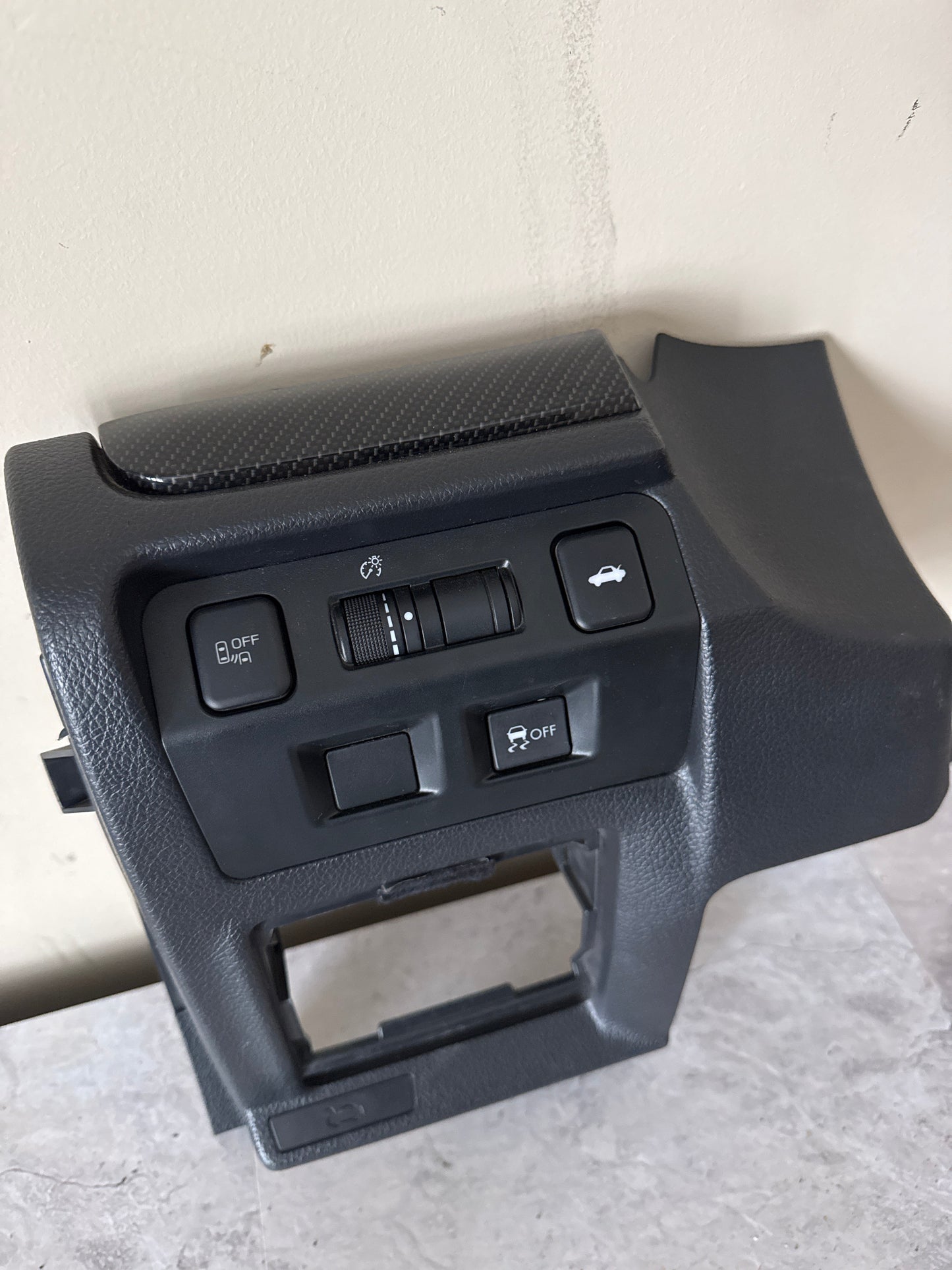2015-2019 Subaru WRX Driver Side OEM Lower Dash Panel Trim Buttons