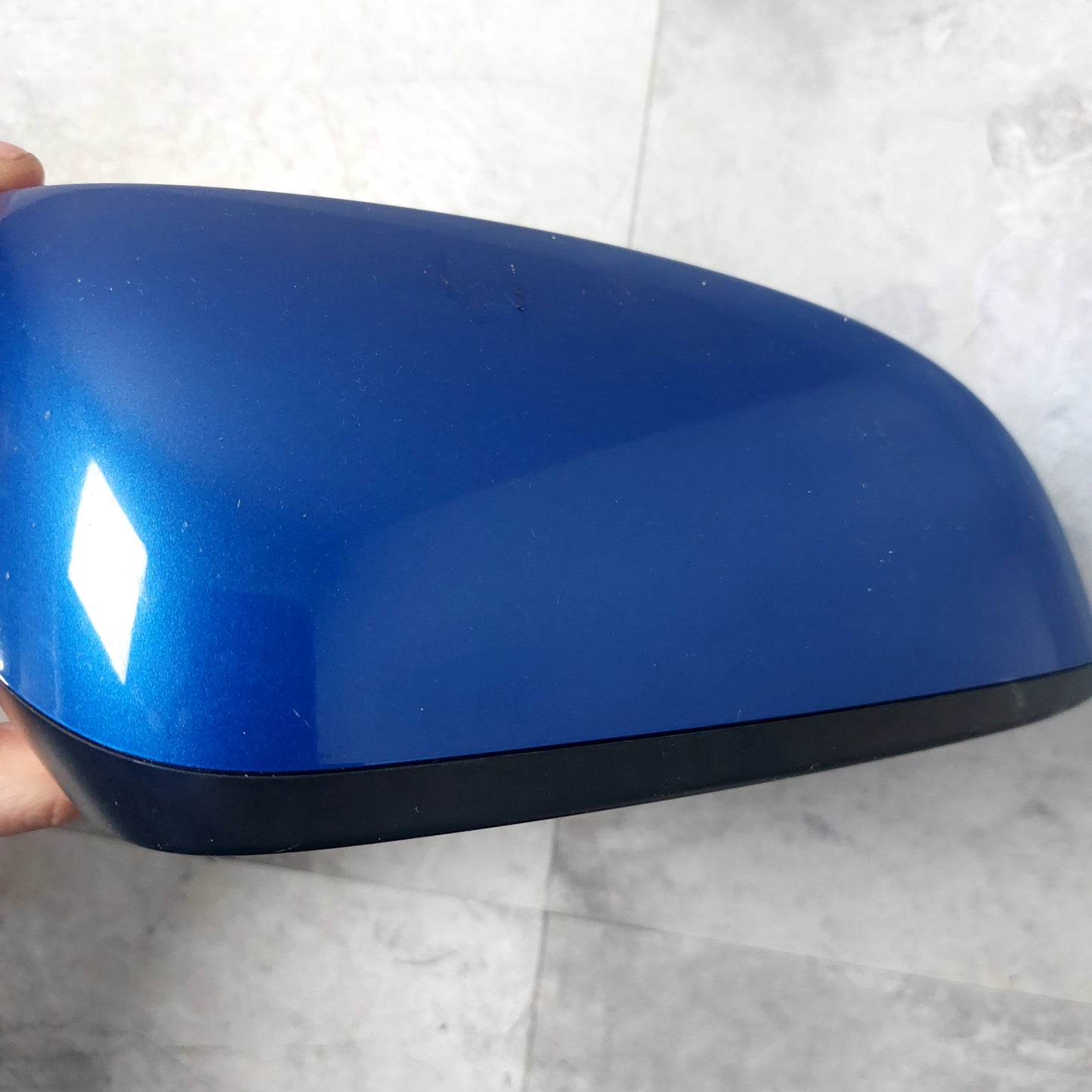 2015-2019 Subaru WRX STi RH Passenger Mirror WR Blue Pearl K7X BSD