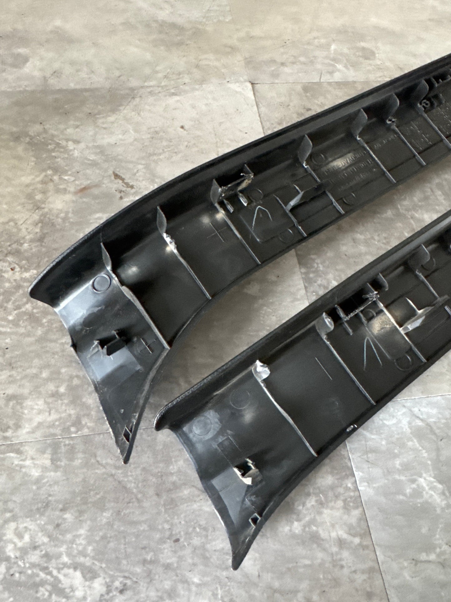 2015-2021 Subaru WRX STi Front OEM Door Sill Trim Set