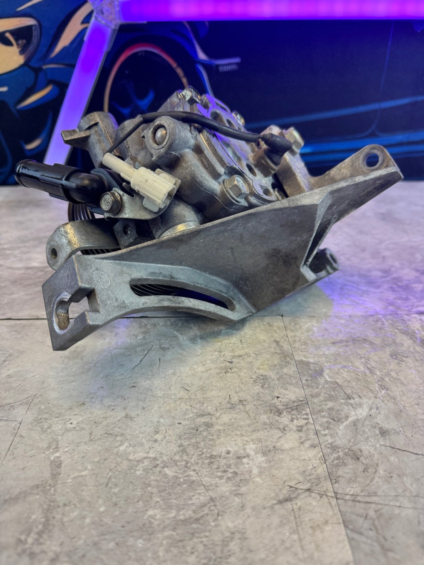 2008-2021 Subaru WRX STi Power OEM Steering Pump Bracket EJ L4