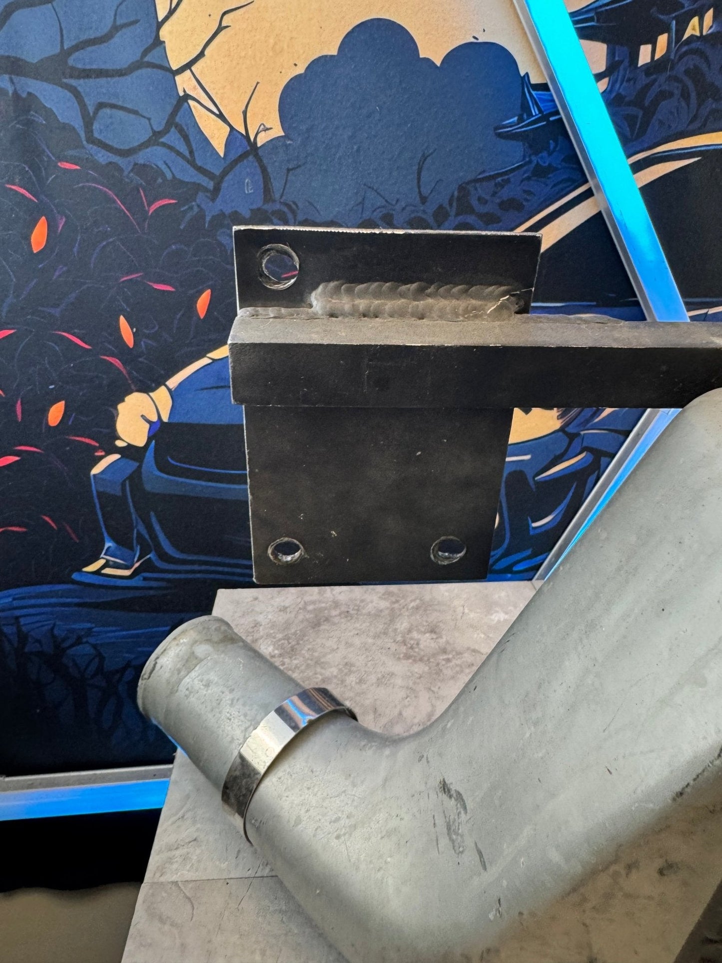 Treadstone 4.5" Core Front Mount Intercooler With Bracket For 08-14 WRX STi