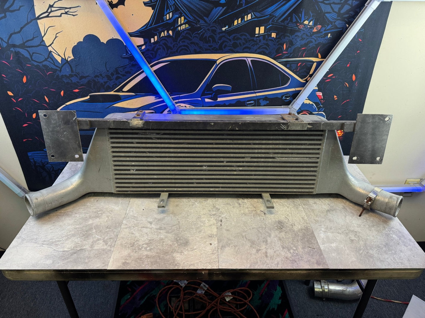 Treadstone 4.5" Core Front Mount Intercooler With Bracket For 08-14 WRX STi