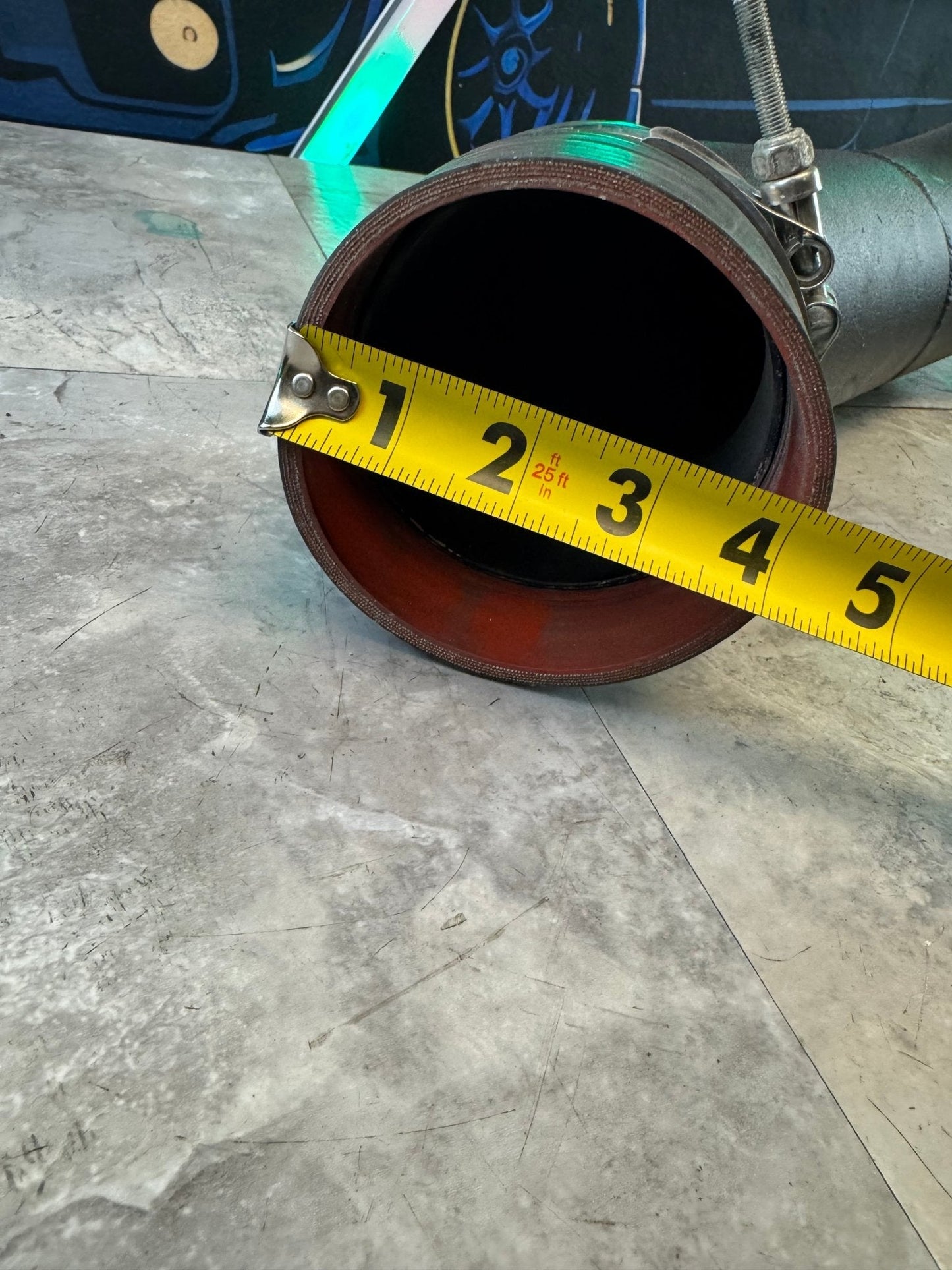 Rotated Turbo 4" Cold Air Intake For Speed Density 08-14 WRX STi