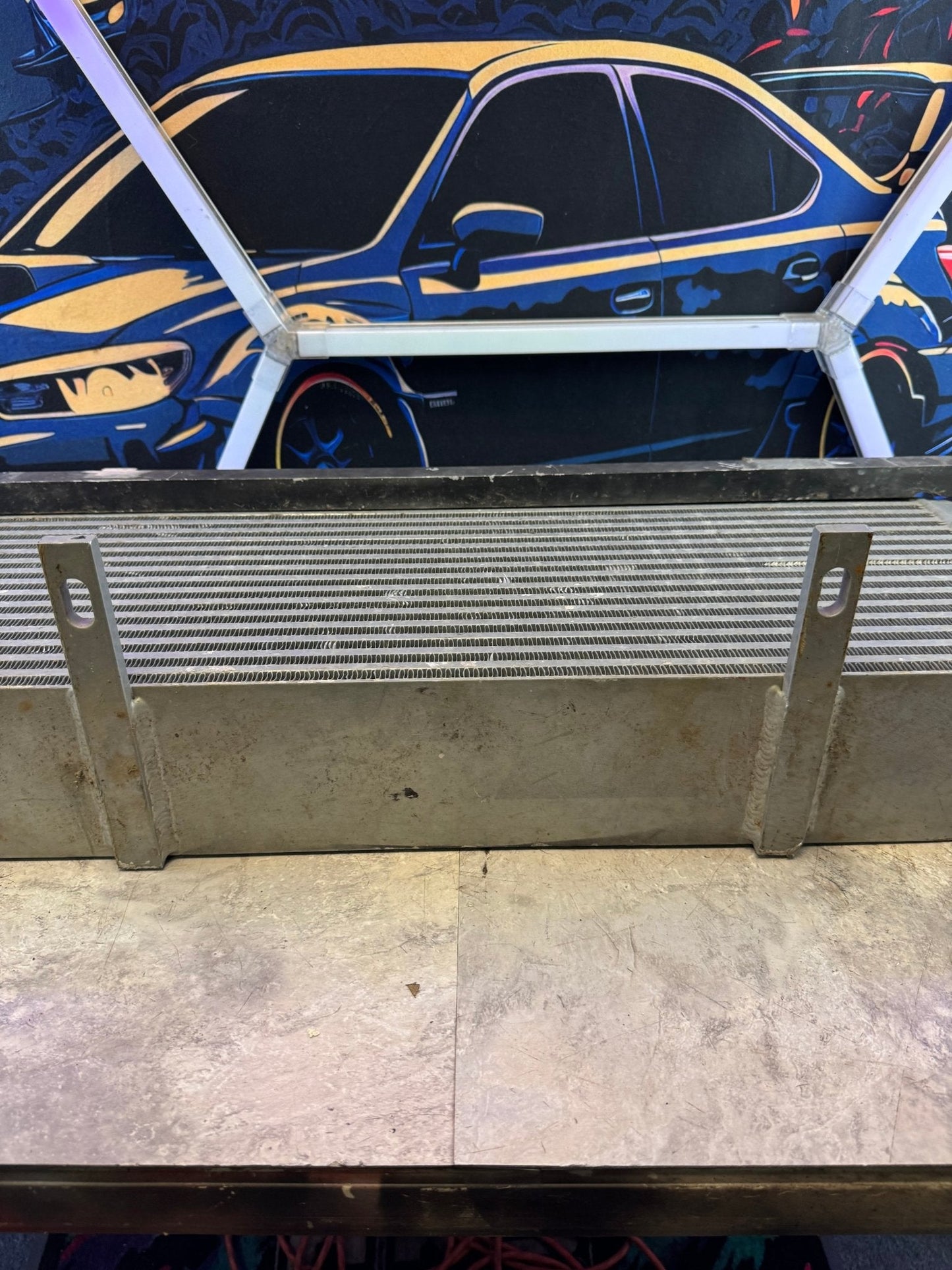 Treadstone 4.5" Core Front Mount Intercooler With Bracket For 08-14 WRX STi