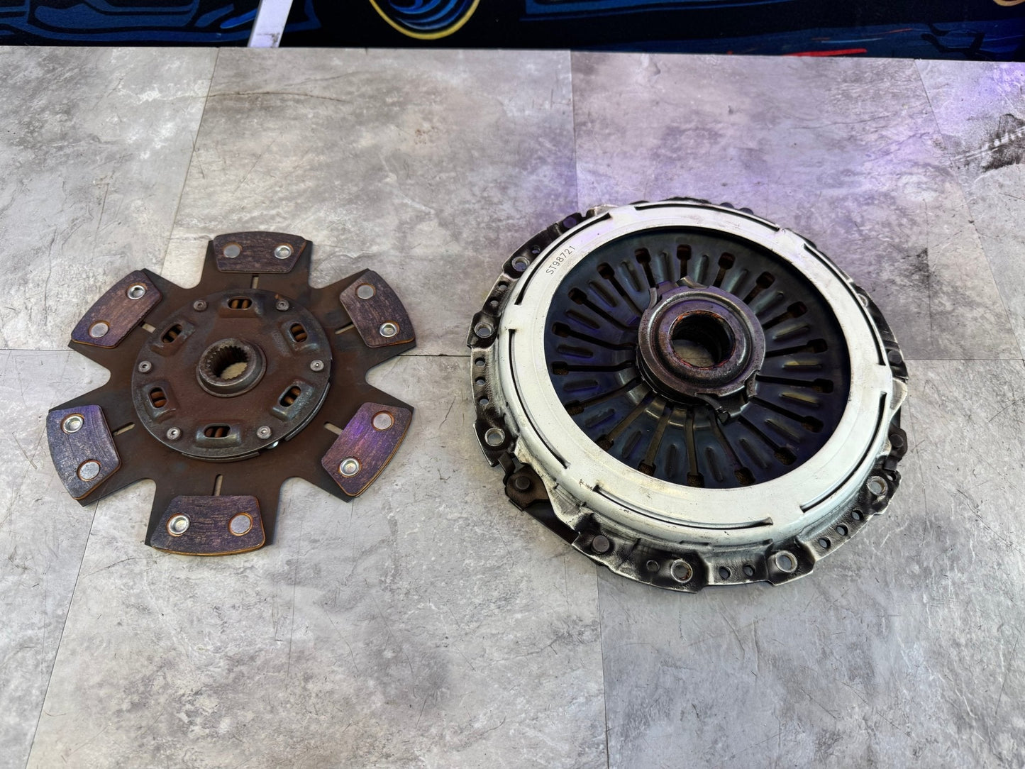 ClutchMax Stage 3 6-Puck Clutch subaru STi six speed