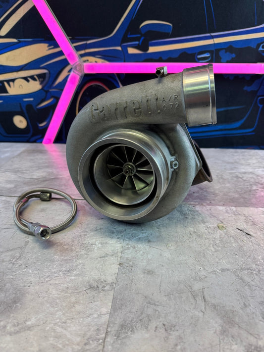 Garrett GTX3584RS Gen2 Turbo Ball Bearing Billet Wheel 4-Inch And V-Band Inlet/Outlet