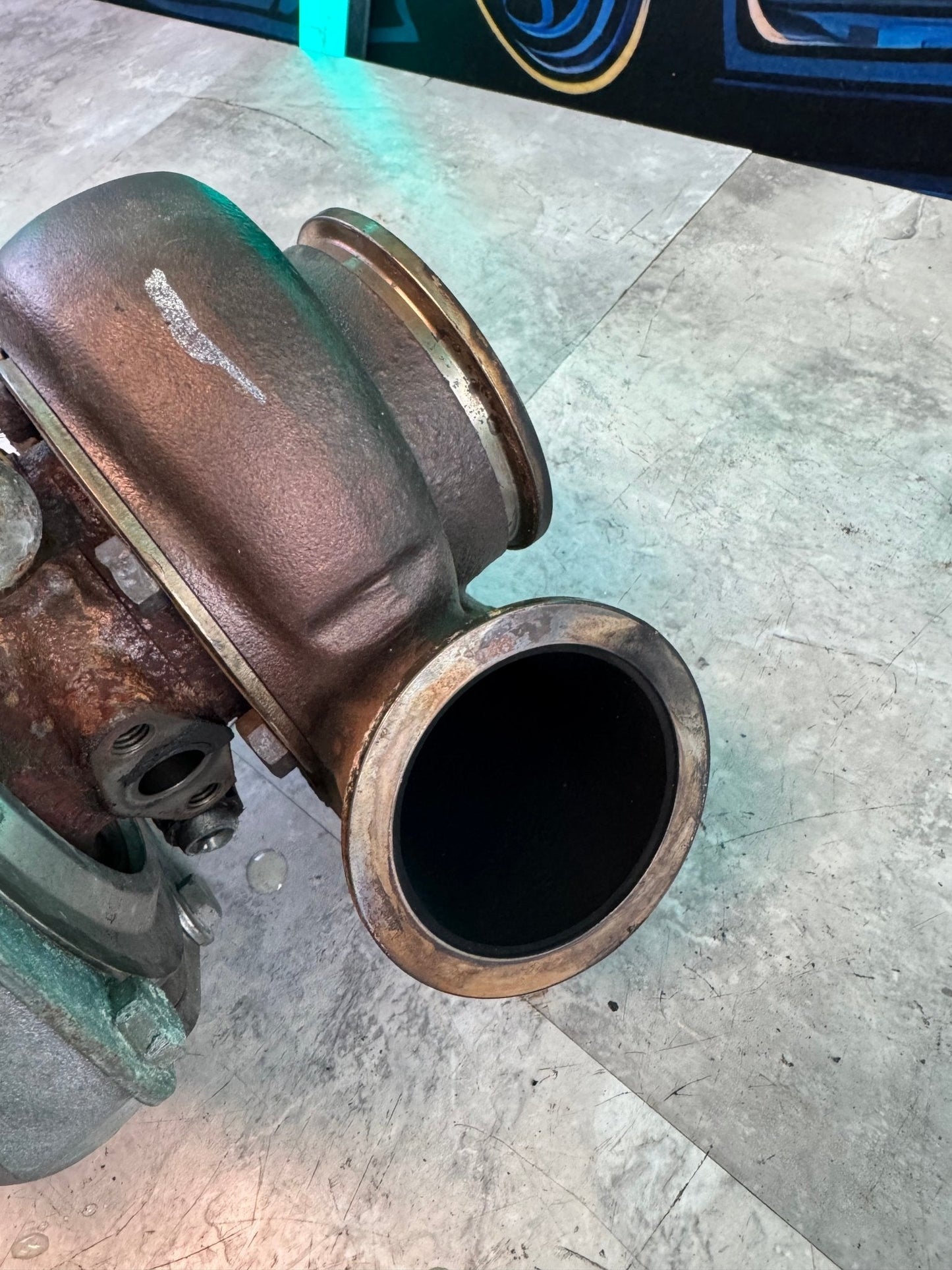 Garrett GTX3584RS Gen2 Turbo Ball Bearing Billet Wheel 4-Inch And V-Band Inlet/Outlet