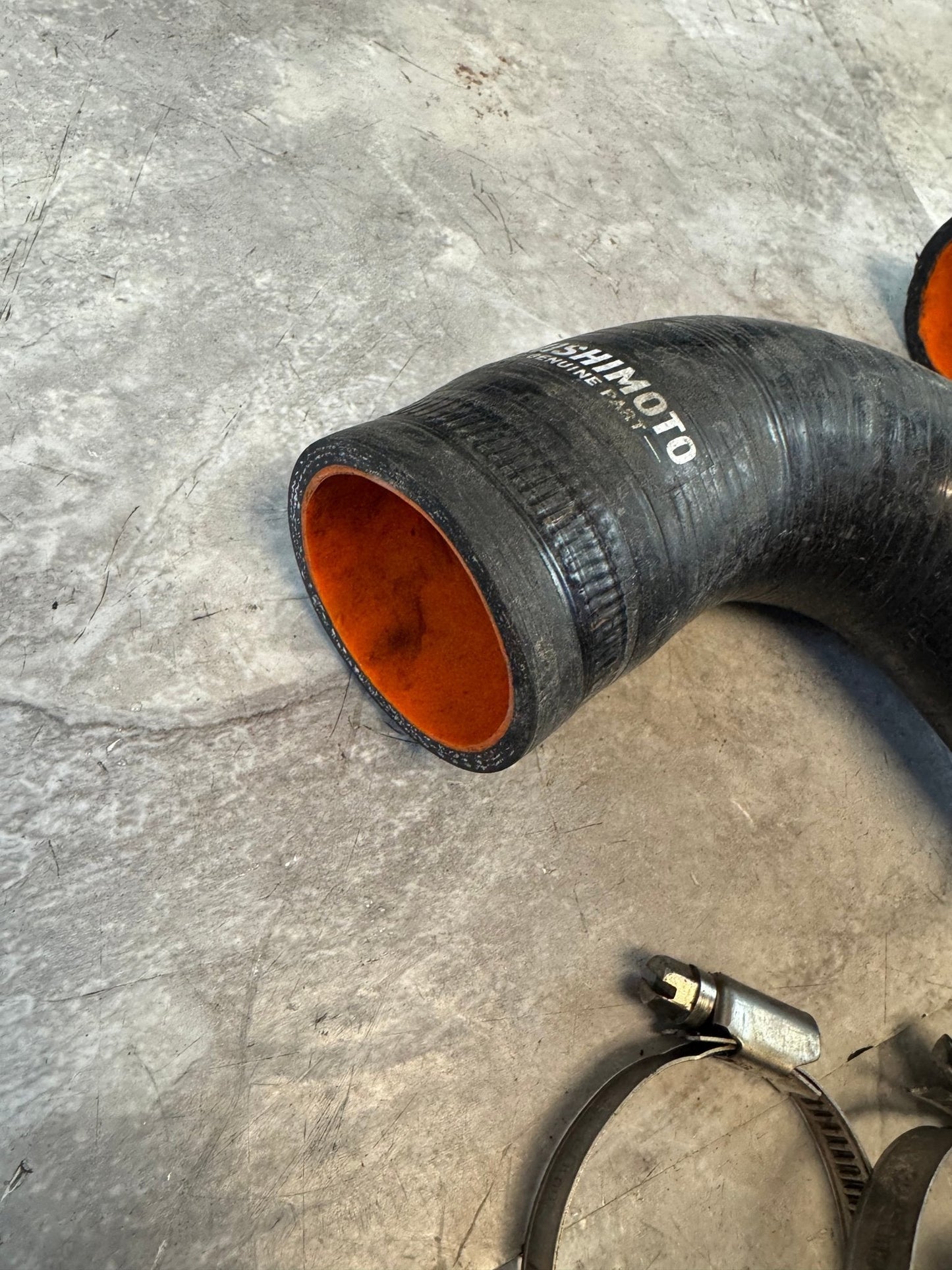 Mishimoto Silicone Upper And Lower Radiator Hoses With Clamps Black For Subaru 08-14 WRX / 08-21 STi