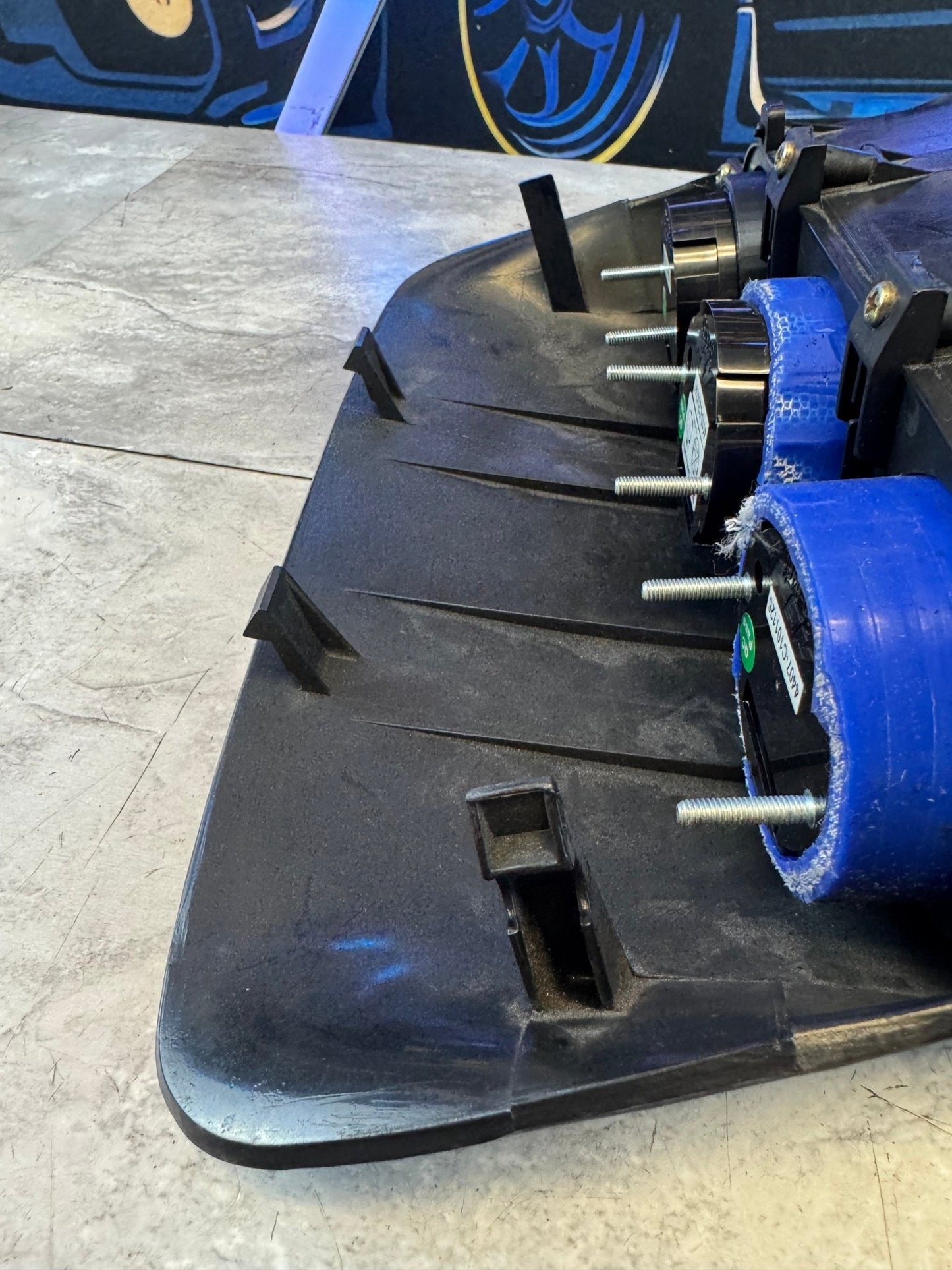 ATI Triple Dash Mounted Gauge Pod With AEM Boost AF Ratio Oil Pressure Gauges With Accessories For 02-07 Subaru WRX/STi