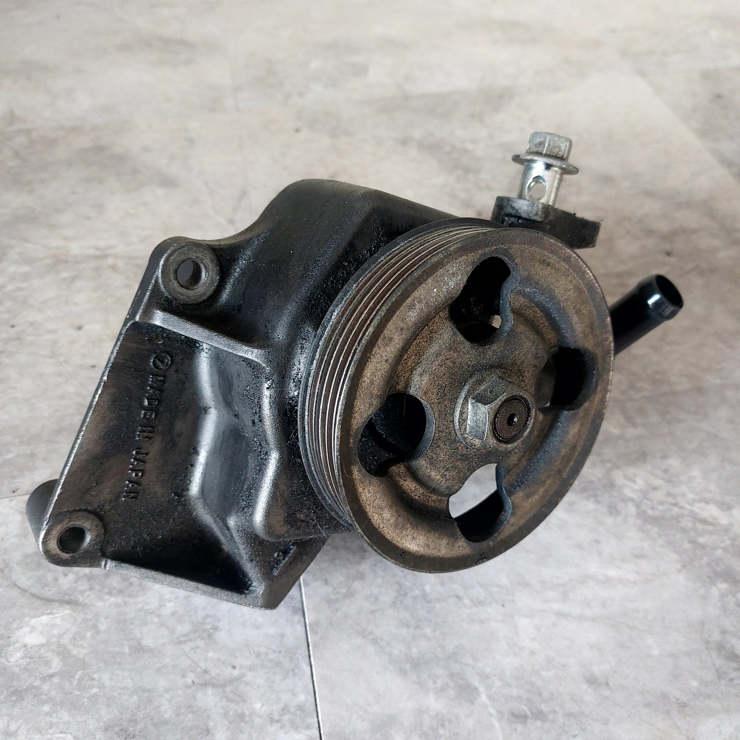 2002-2021 Subaru WRX STi Power OEM Steering Pump Bracket KOYO EJ