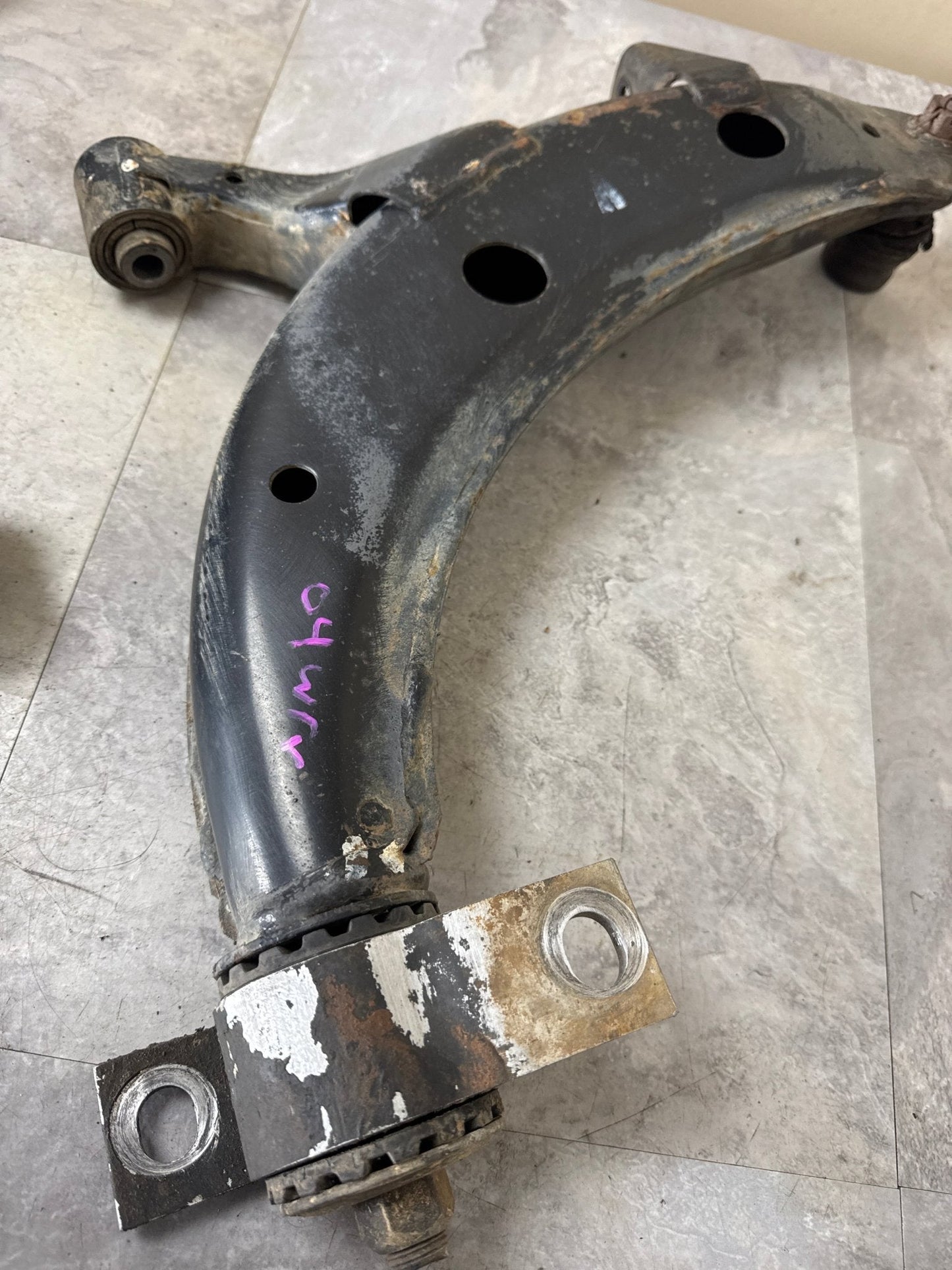 2002-2007 Subaru WRX Sedan Front OEM RH LH Lower Metal Control Arms K4