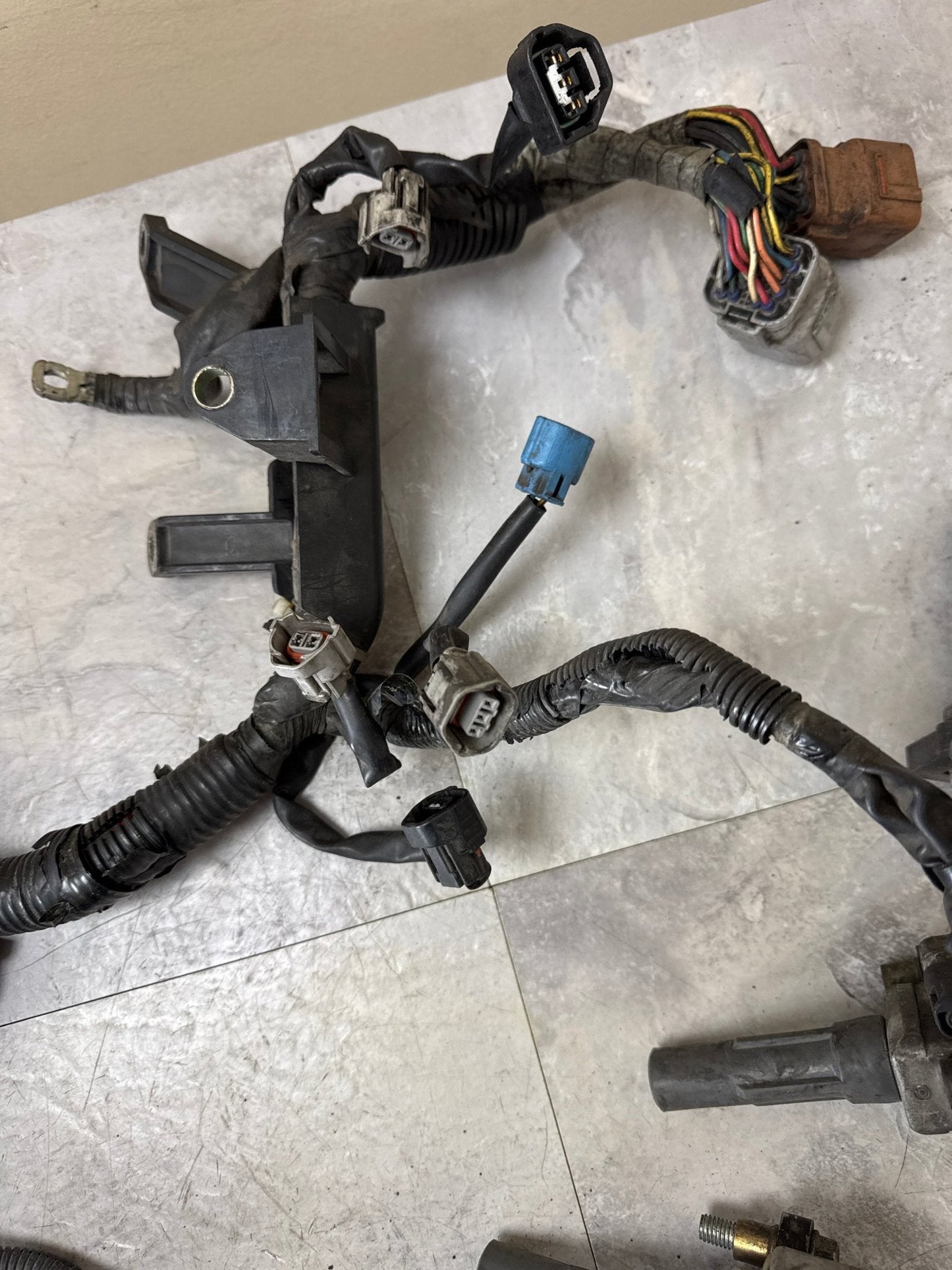 2004-2005 Subaru STi Forester Baja OEM Engine Wiring Harness / XT / Turbo