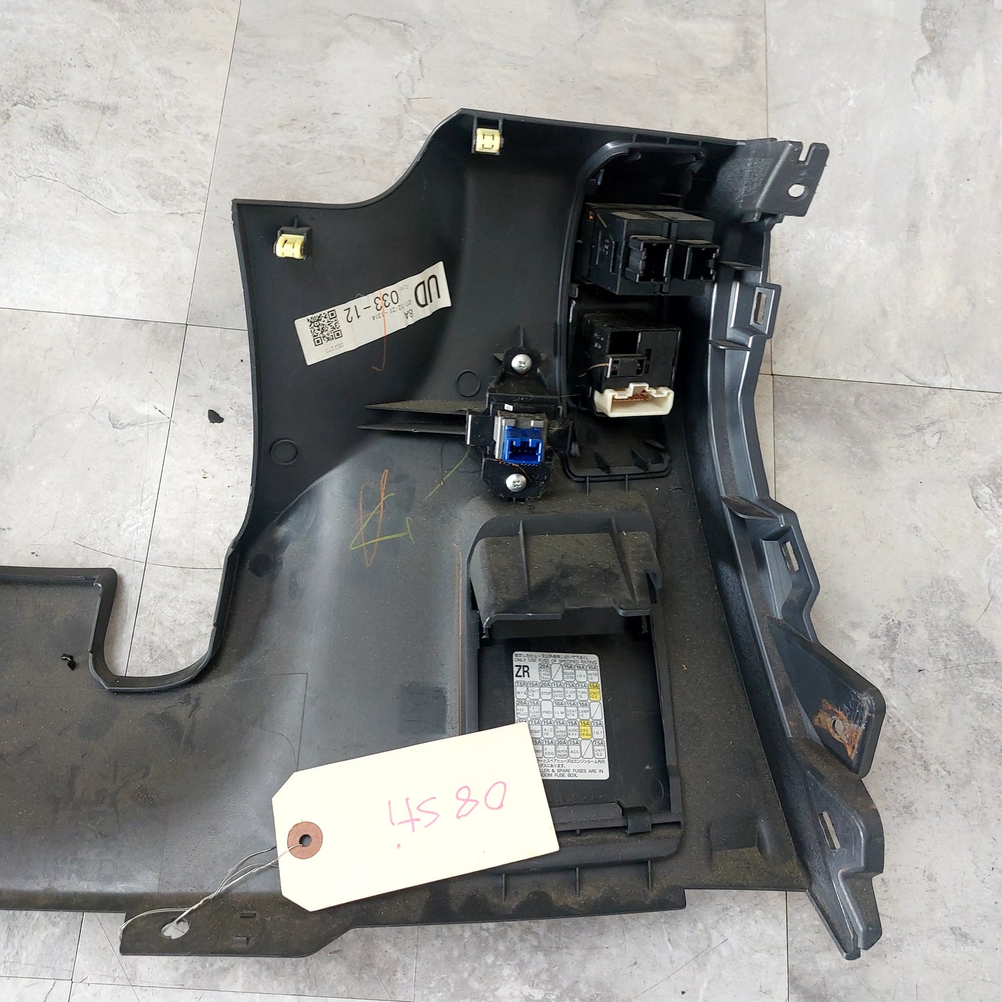 2008-2014 Subaru WRX STi Driver OEM Dash Panel Knee Bolster VDC Mirror Switches