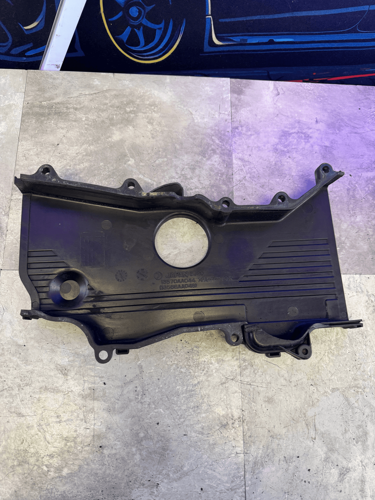 2002-2014 Subaru Center Engine Timing OEM Cover Front Cover Belt Y5