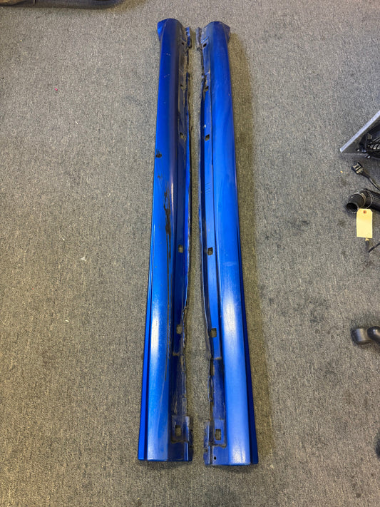 2004-2007 Subaru WRX STi WRB OEM Side Skirts Pair (Strut Wall)