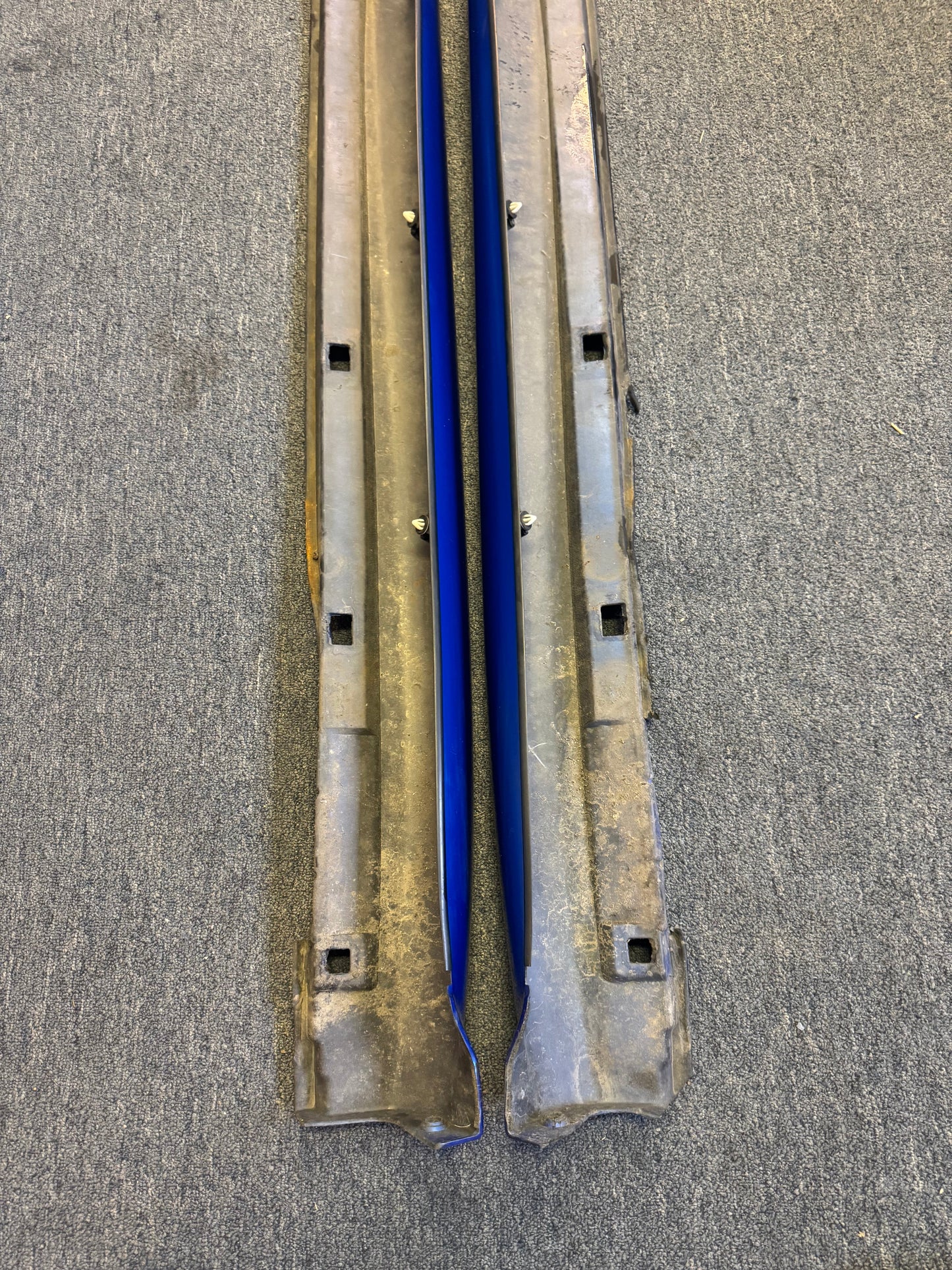 2004-2007 Subaru WRX STi WRB OEM Side Skirts Pair (Strut Wall)