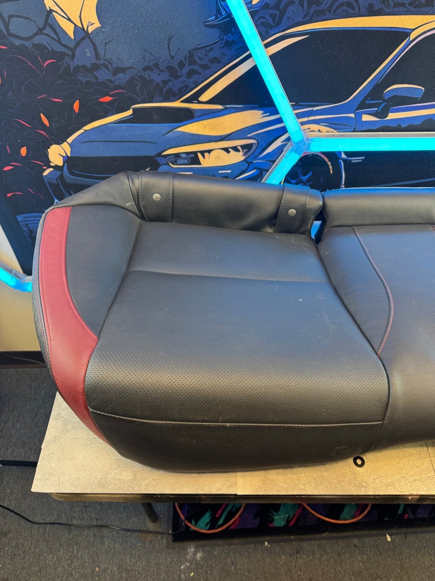2015-2021 Subaru WRX STi Rear OEM Seat Lower Bottom Cushion