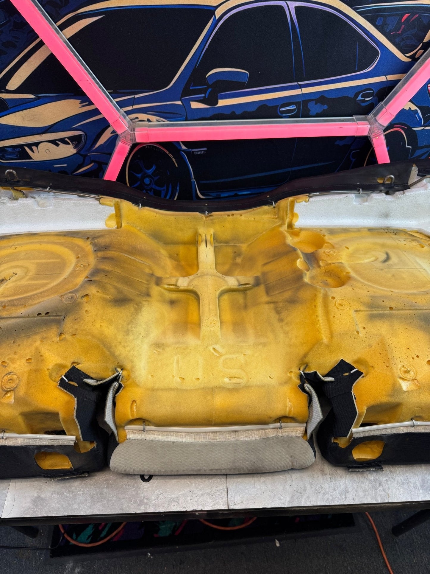 2015-2021 Subaru WRX STi Rear OEM Seat Lower Bottom Cushion
